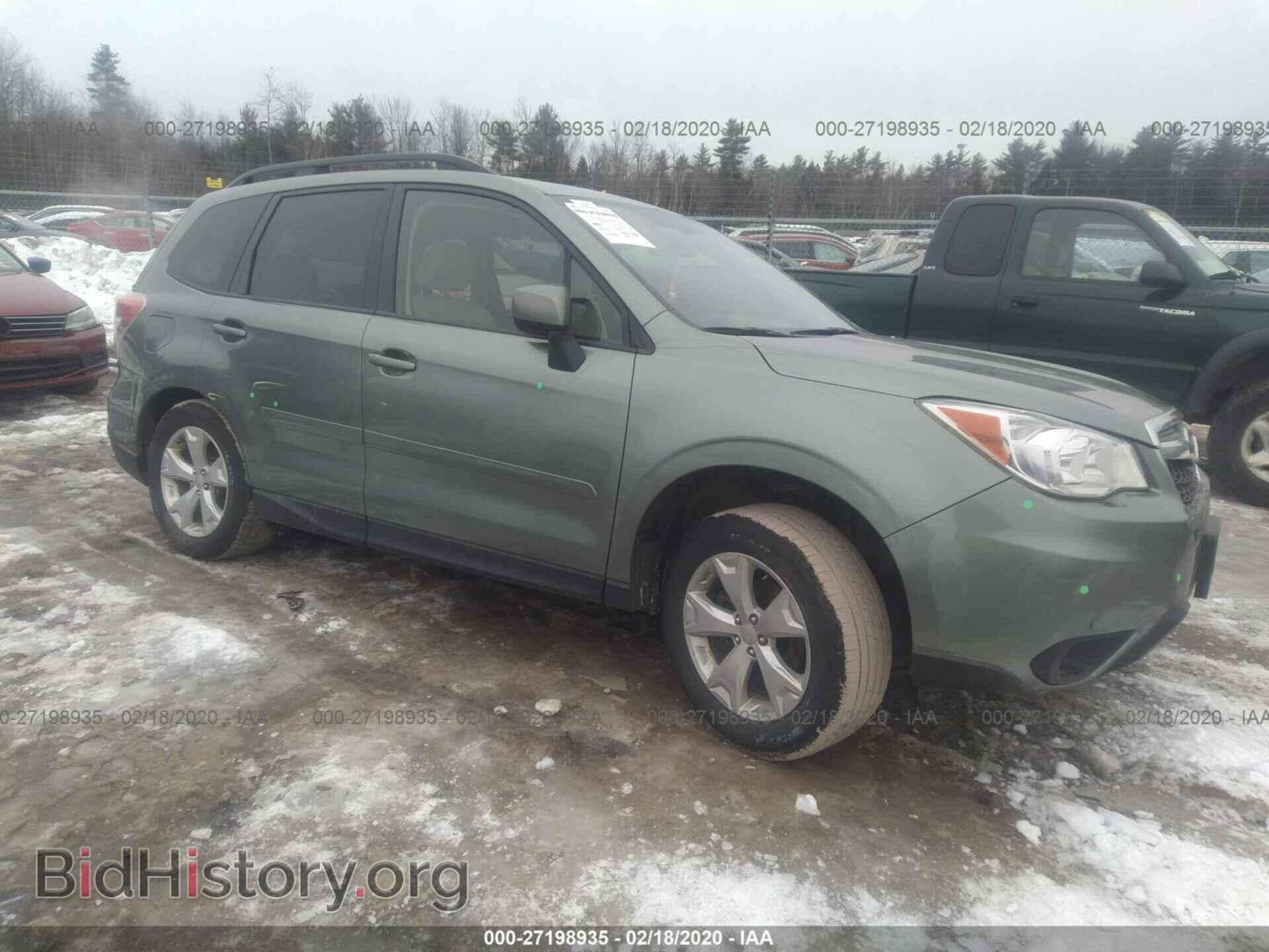 Фотография JF2SJAEC3EH463534 - SUBARU FORESTER 2014