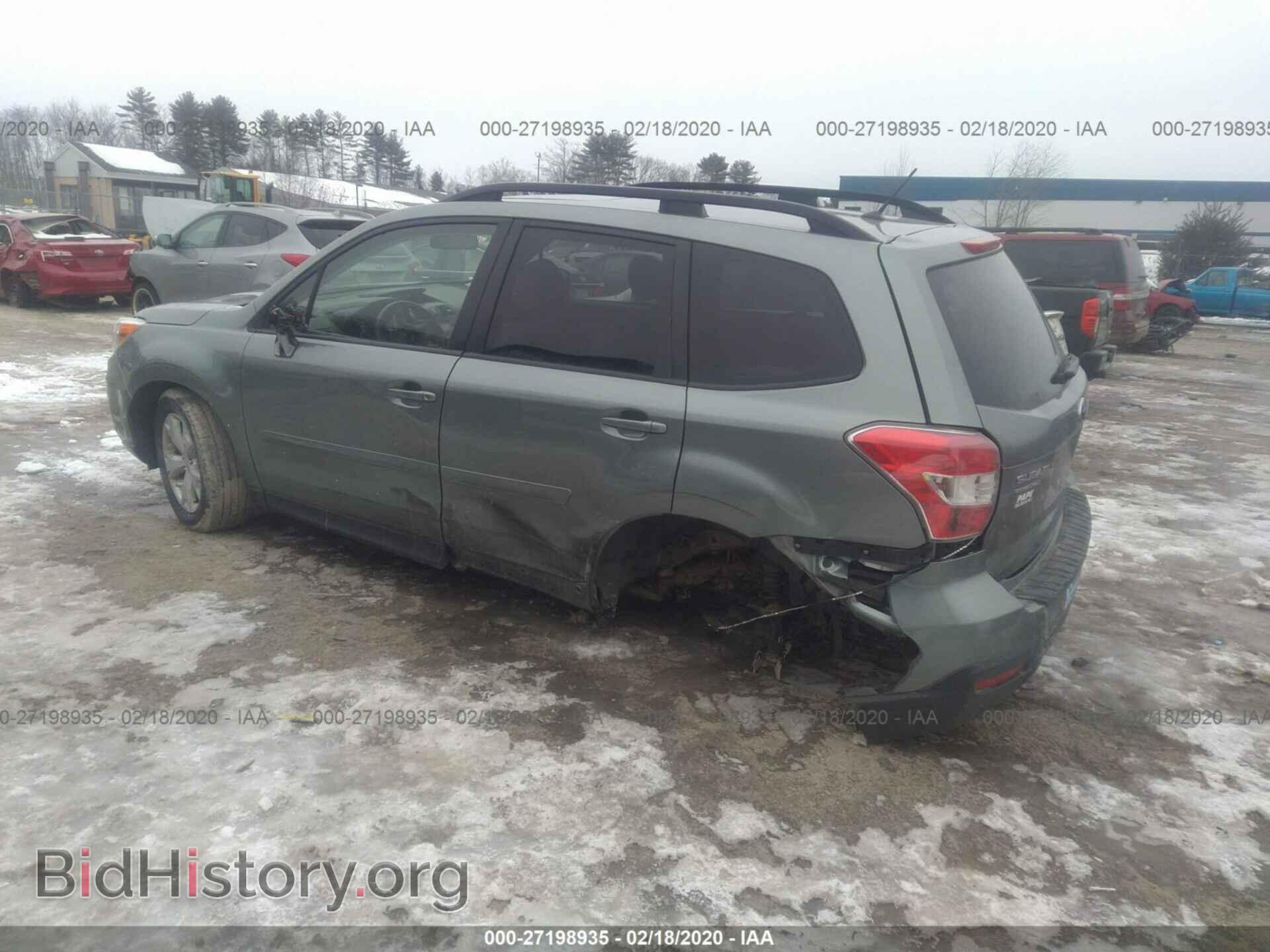 2014 SUBARU FORESTER - VIN: JF2SJAEC3EH463534 - Фото 3