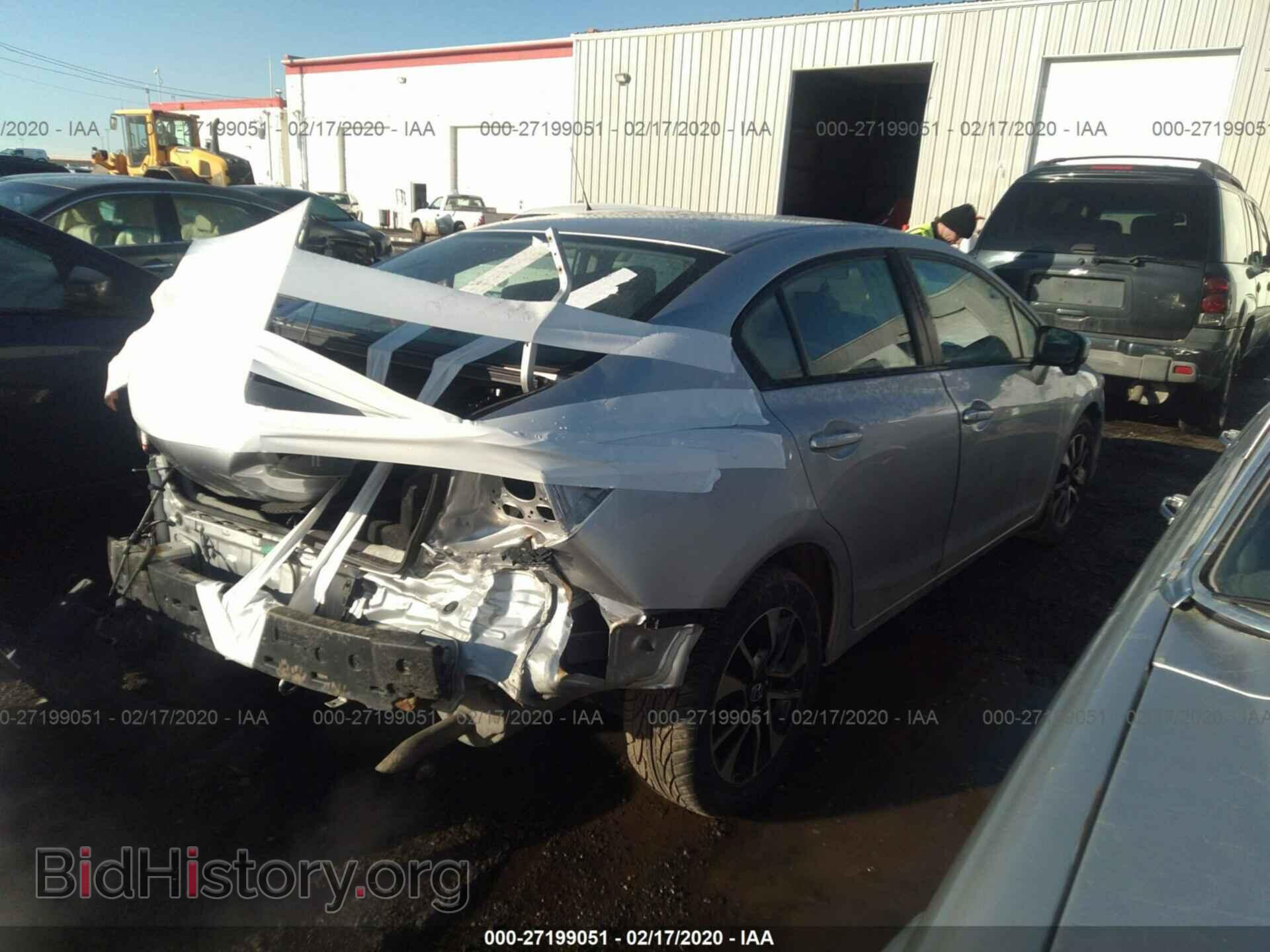 2014 HONDA CIVIC - VIN: 19XFB2F83EE012722 - Фото 4