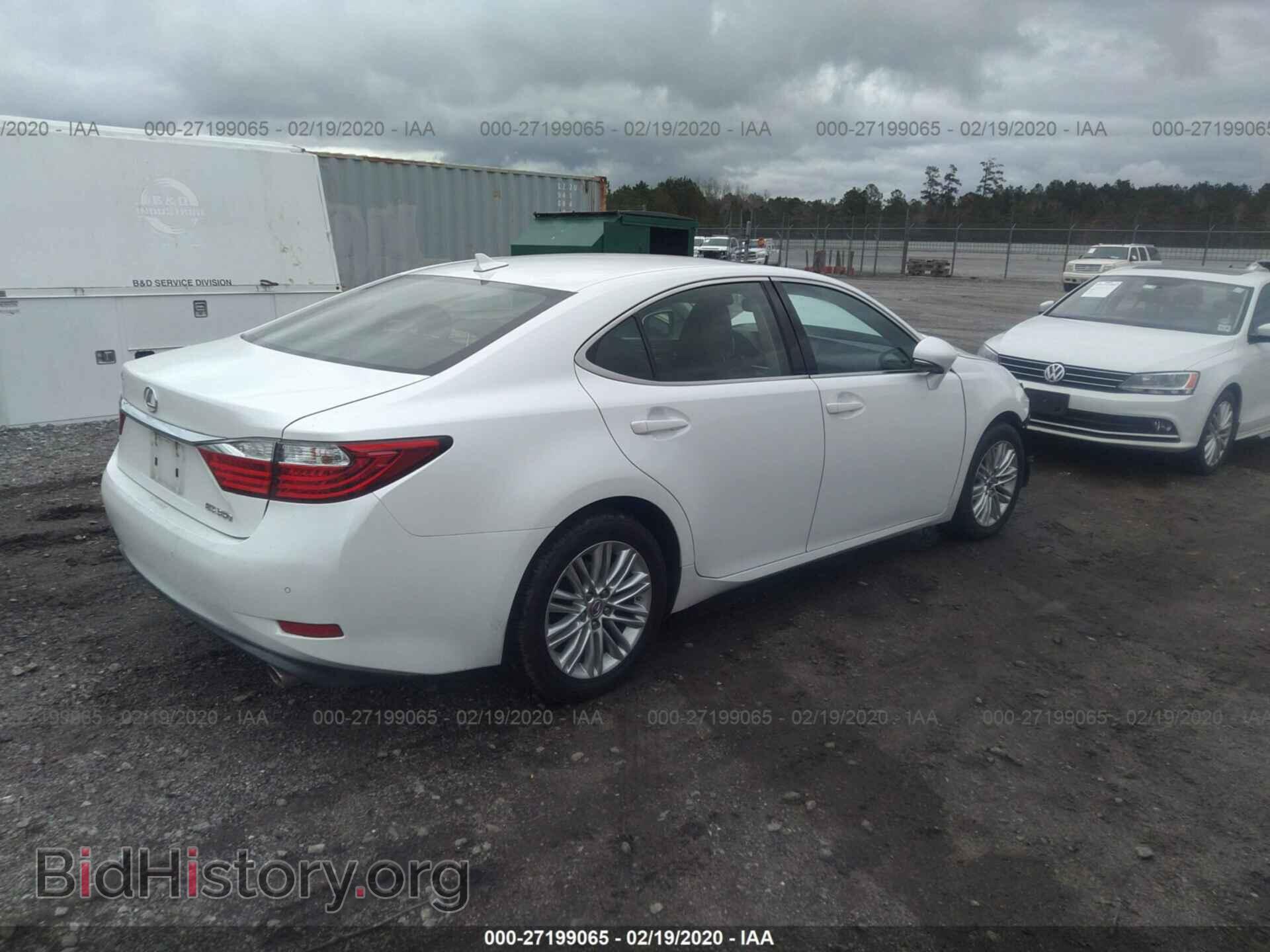 2013 LEXUS ES 350 - VIN: JTHBK1GG2D2036874 - Фото 4