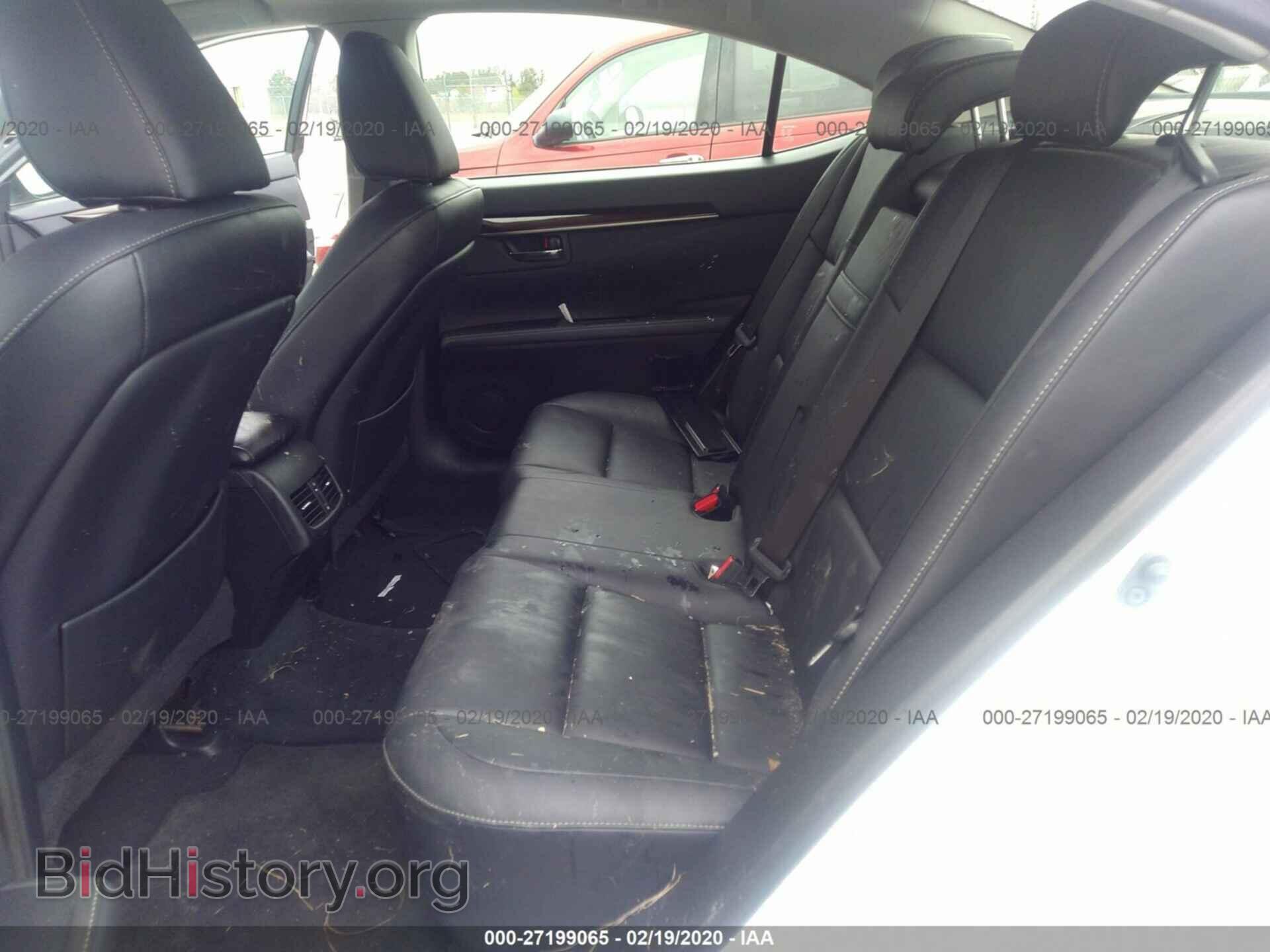 2013 LEXUS ES 350 - VIN: JTHBK1GG2D2036874 - Фото 8