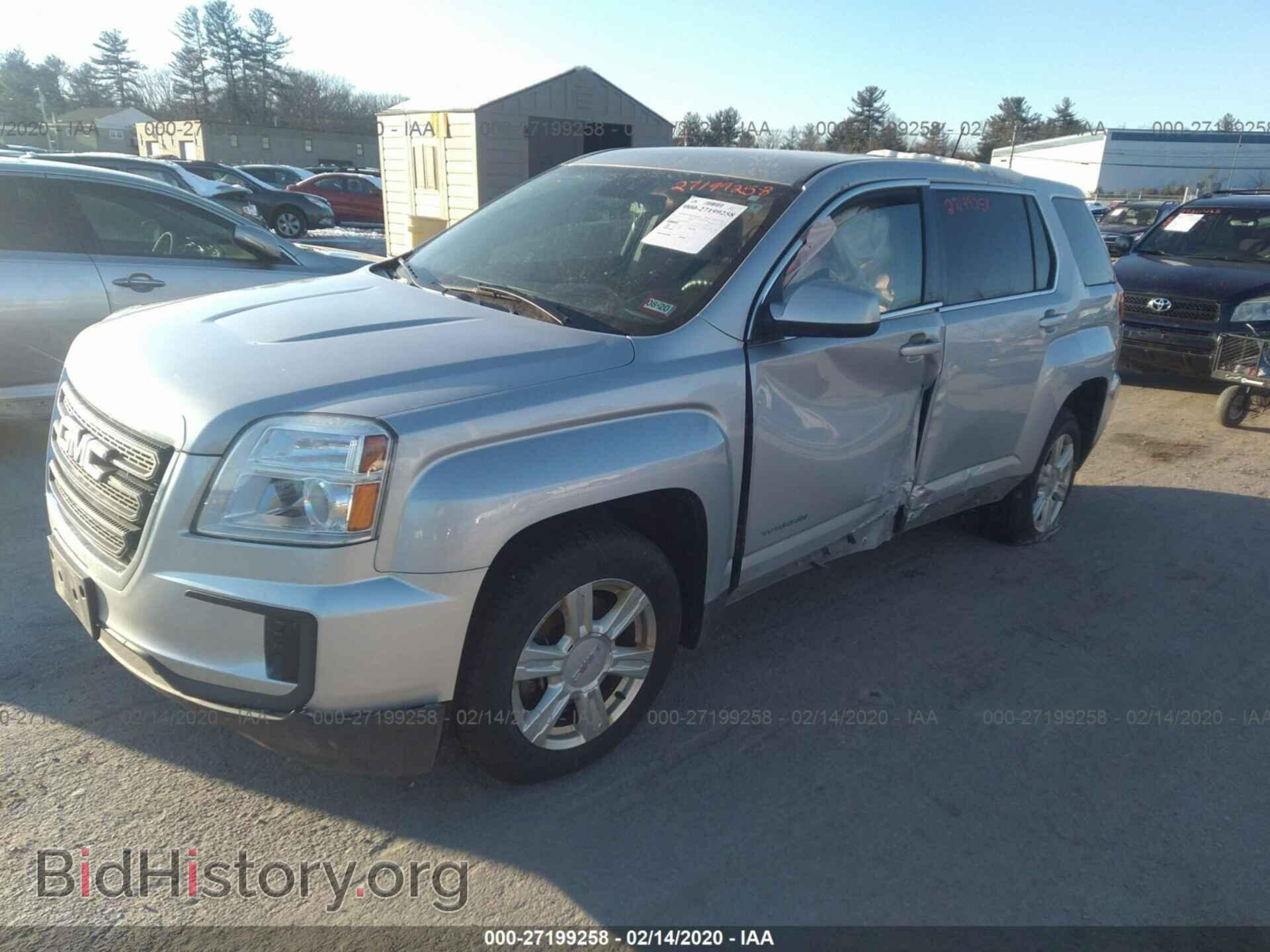 2016 GMC TERRAIN - VIN: 2GKFLSEK0G6334042 - Фото 2