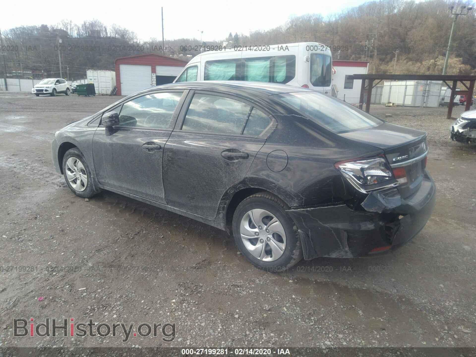 2014 HONDA CIVIC - VIN: 19XFB2F58EE200383 - Фото 3