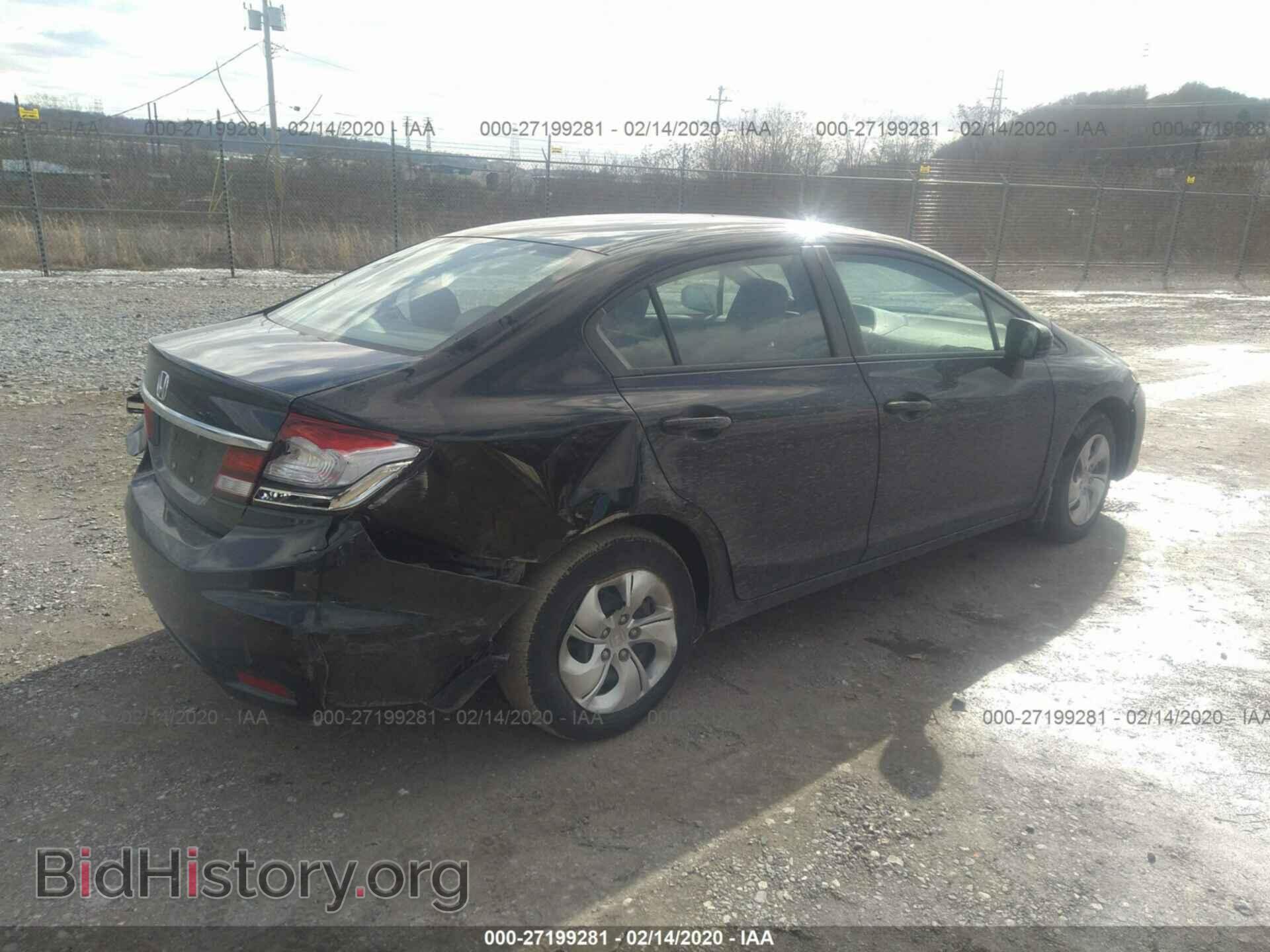 2014 HONDA CIVIC - VIN: 19XFB2F58EE200383 - Фото 4