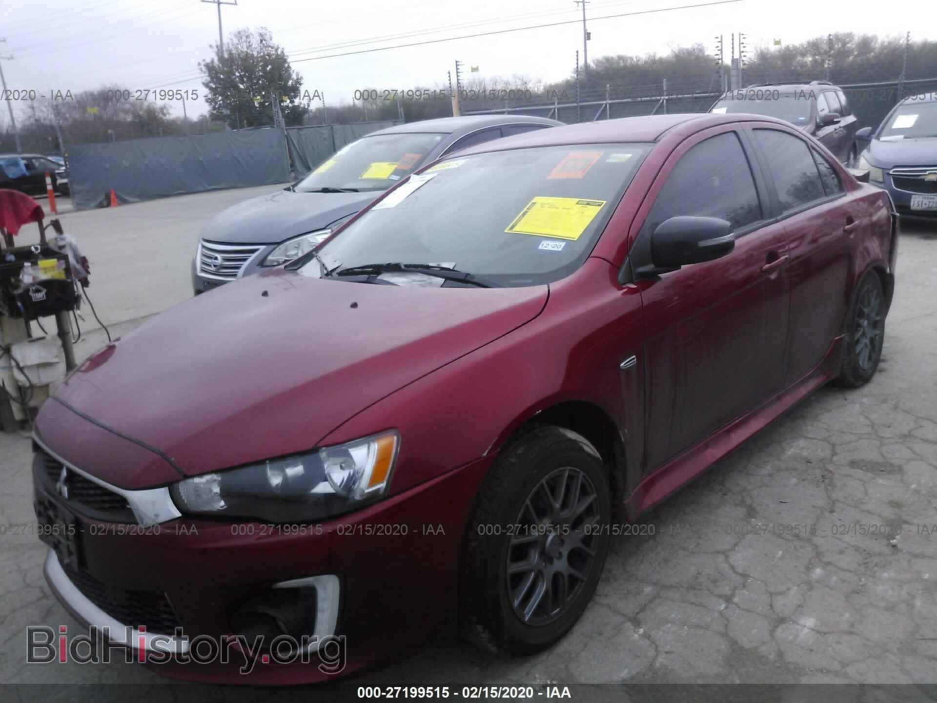 2017 MITSUBISHI LANCER - VIN: JA32U2FU2HU004069 - Фото 2