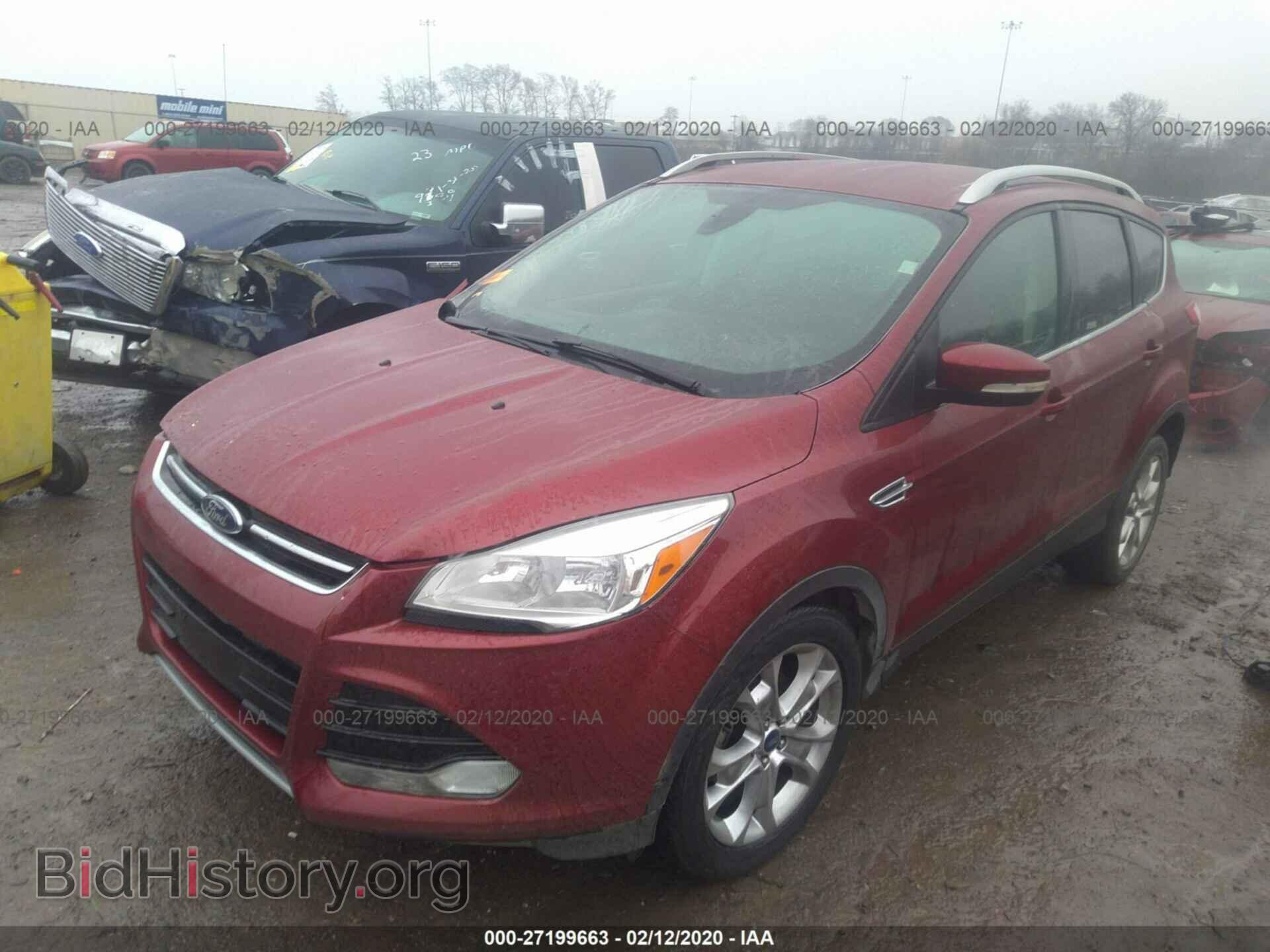 2014 FORD ESCAPE - VIN: 1FMCU0JX8EUB22646 - Фото 2