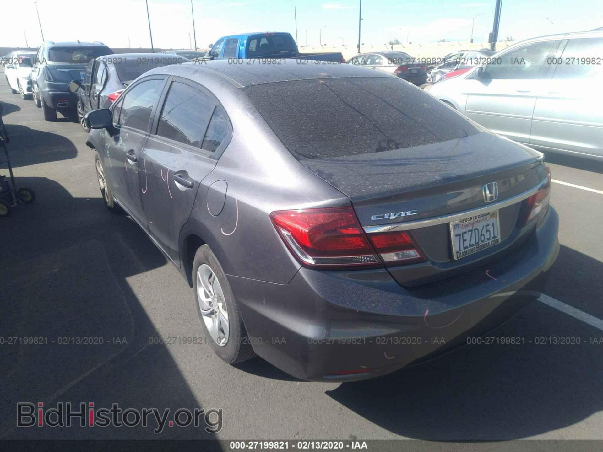 2014 HONDA CIVIC - VIN: 19XFB2F50EE235290 - Фото 3
