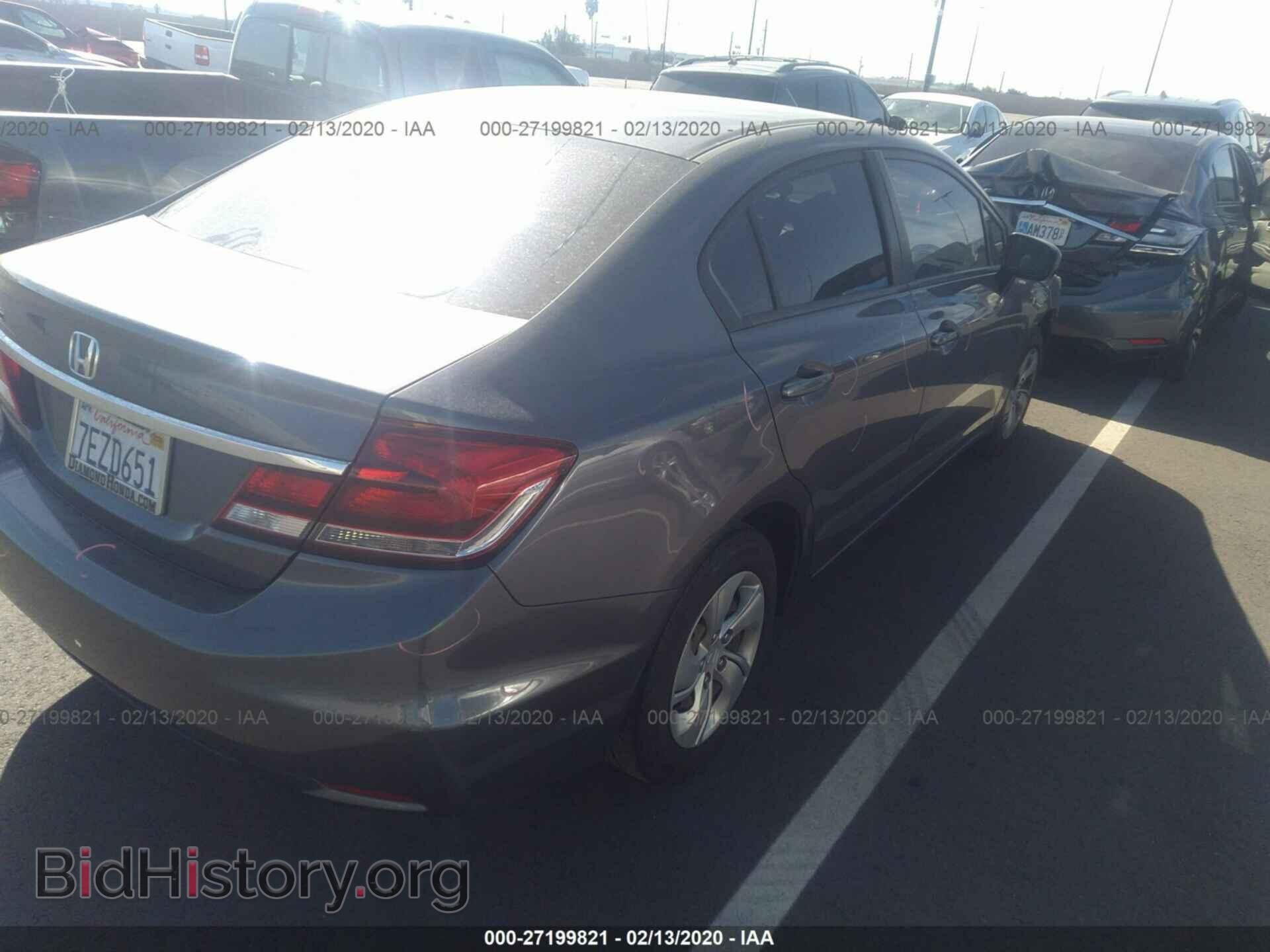 2014 HONDA CIVIC - VIN: 19XFB2F50EE235290 - Фото 4