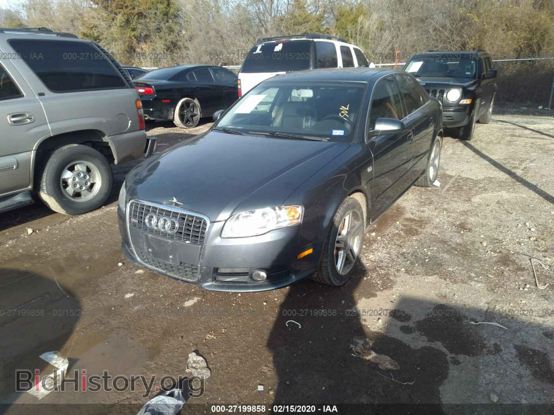 2008 AUDI A4 - VIN: WAUAF78E08A027276 - Фото 2