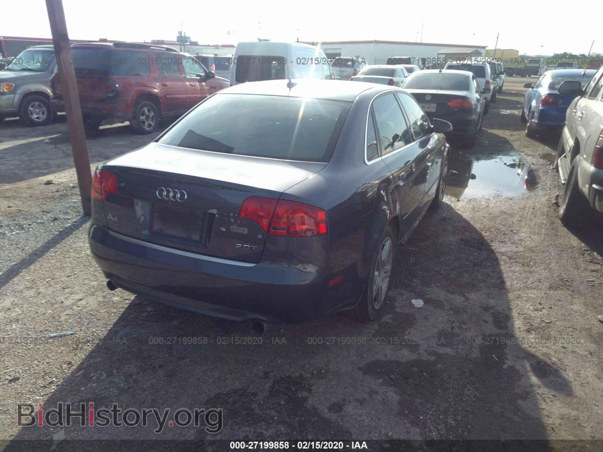 2008 AUDI A4 - VIN: WAUAF78E08A027276 - Фото 4