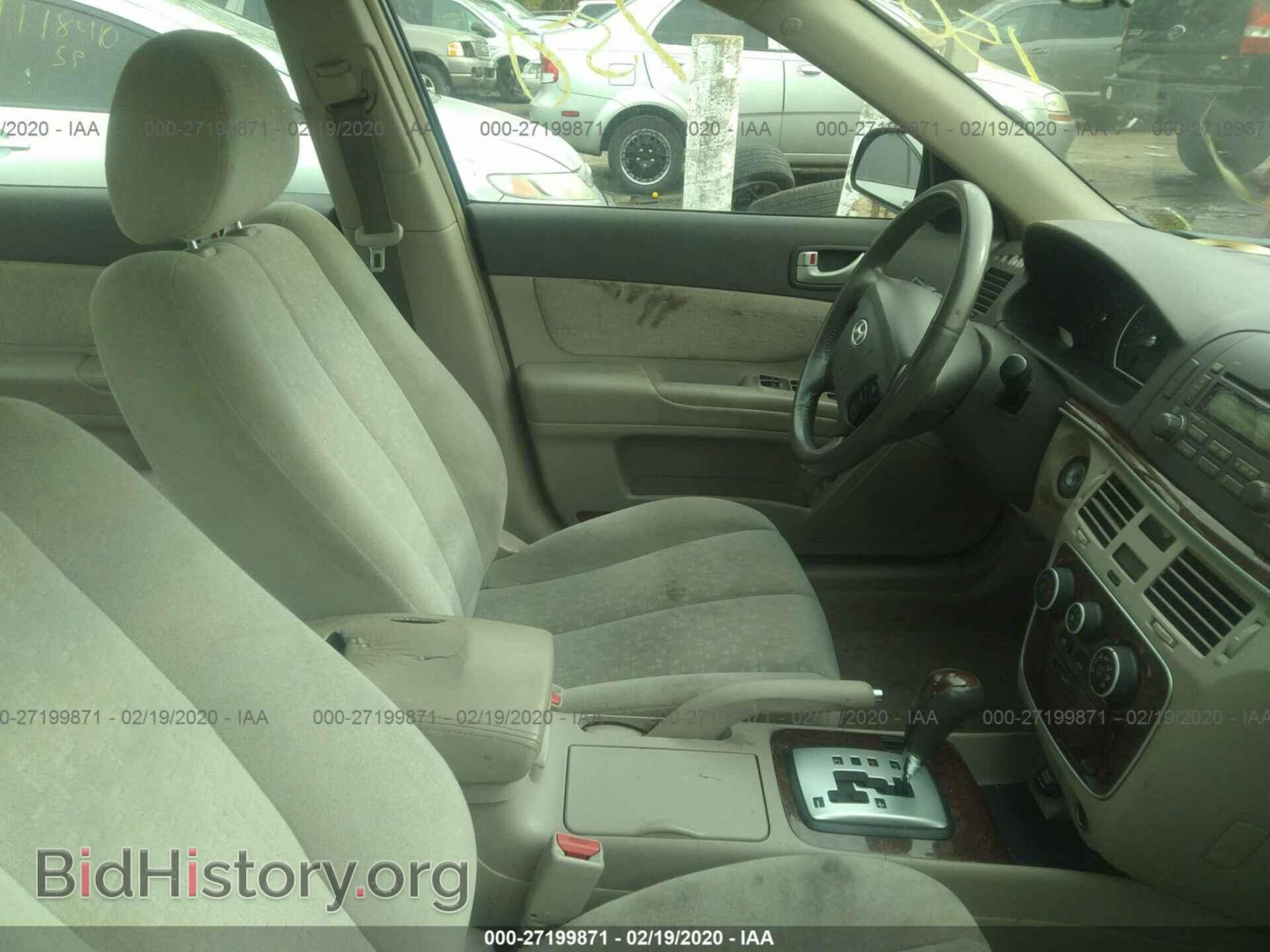 2006 HYUNDAI SONATA - VIN: 5NPEU46F46H014802 - Фото 5