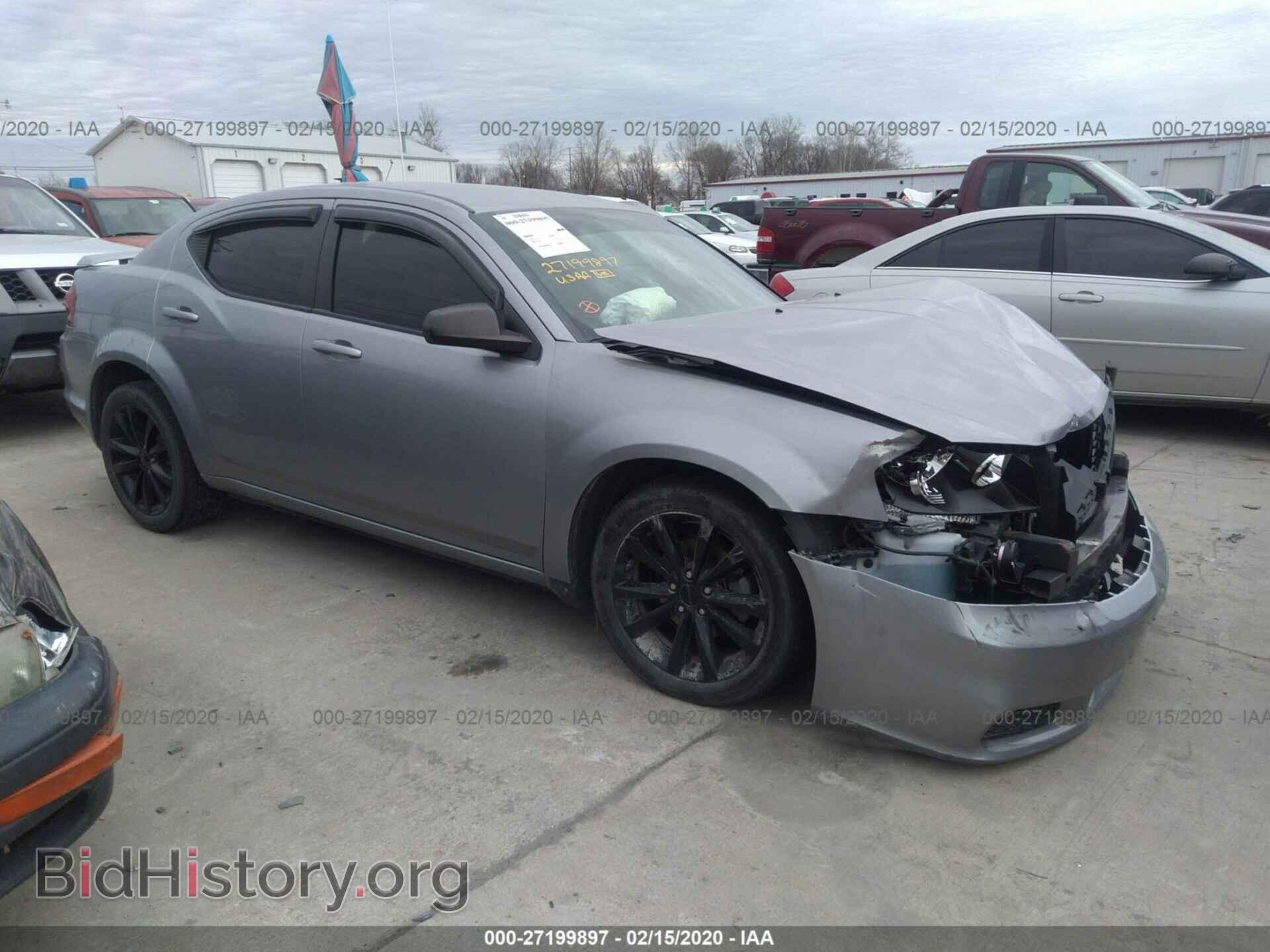 Photo 1C3CDZAB9EN139466 - DODGE AVENGER 2014