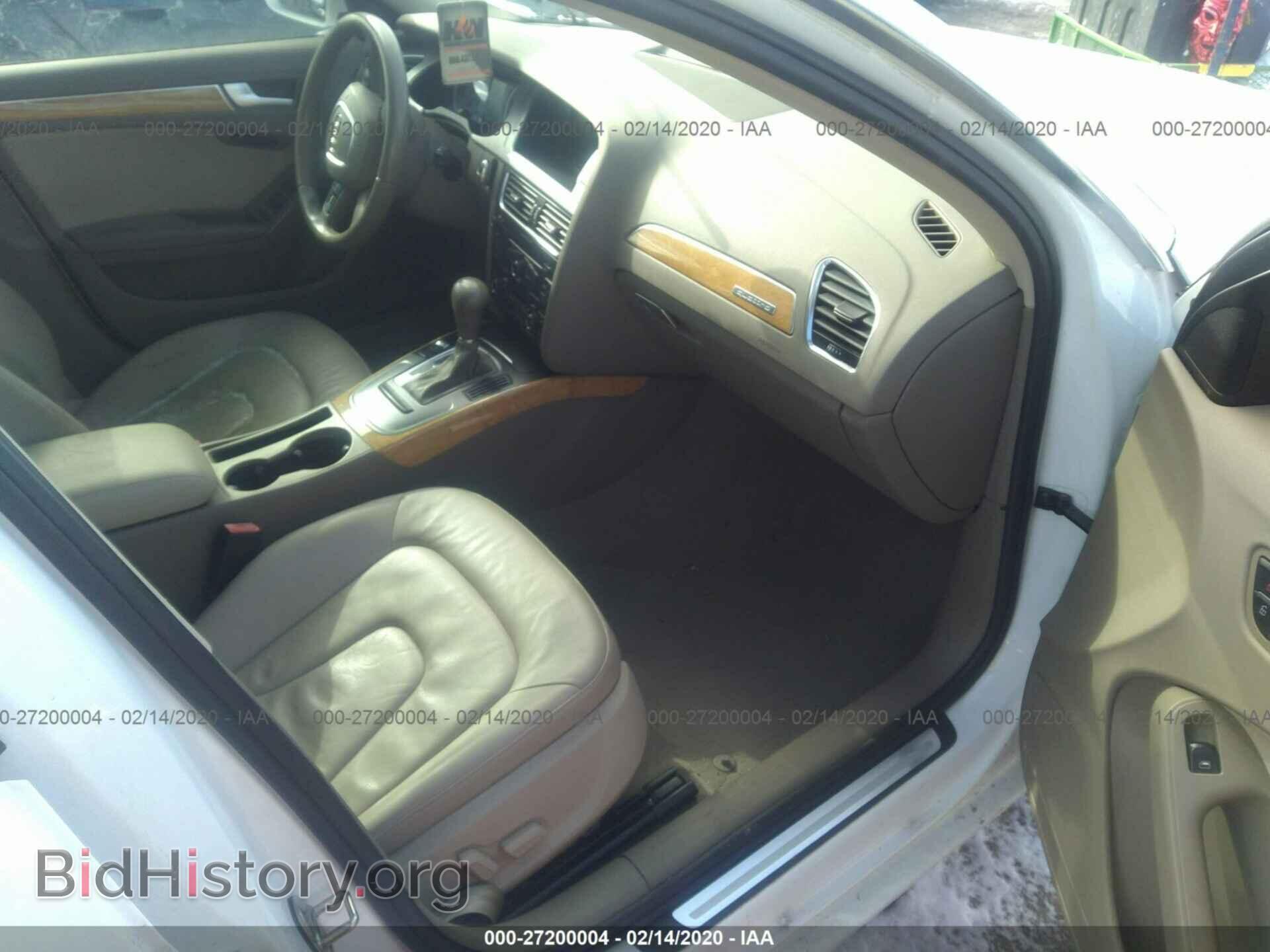 2009 AUDI A4 - VIN: WAUSF78K89N036621 - Фото 5