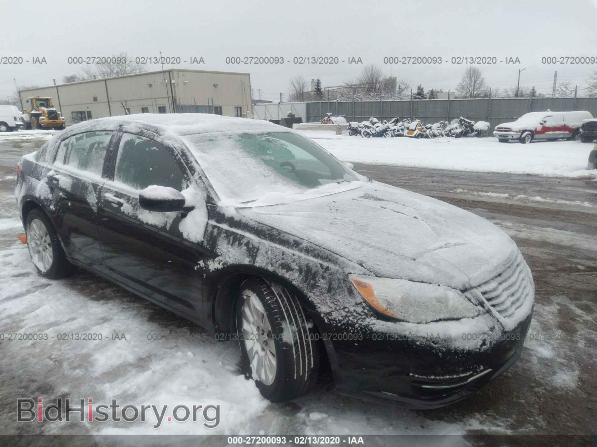 Photo 1C3CCBAG7DN722476 - CHRYSLER 200 2013