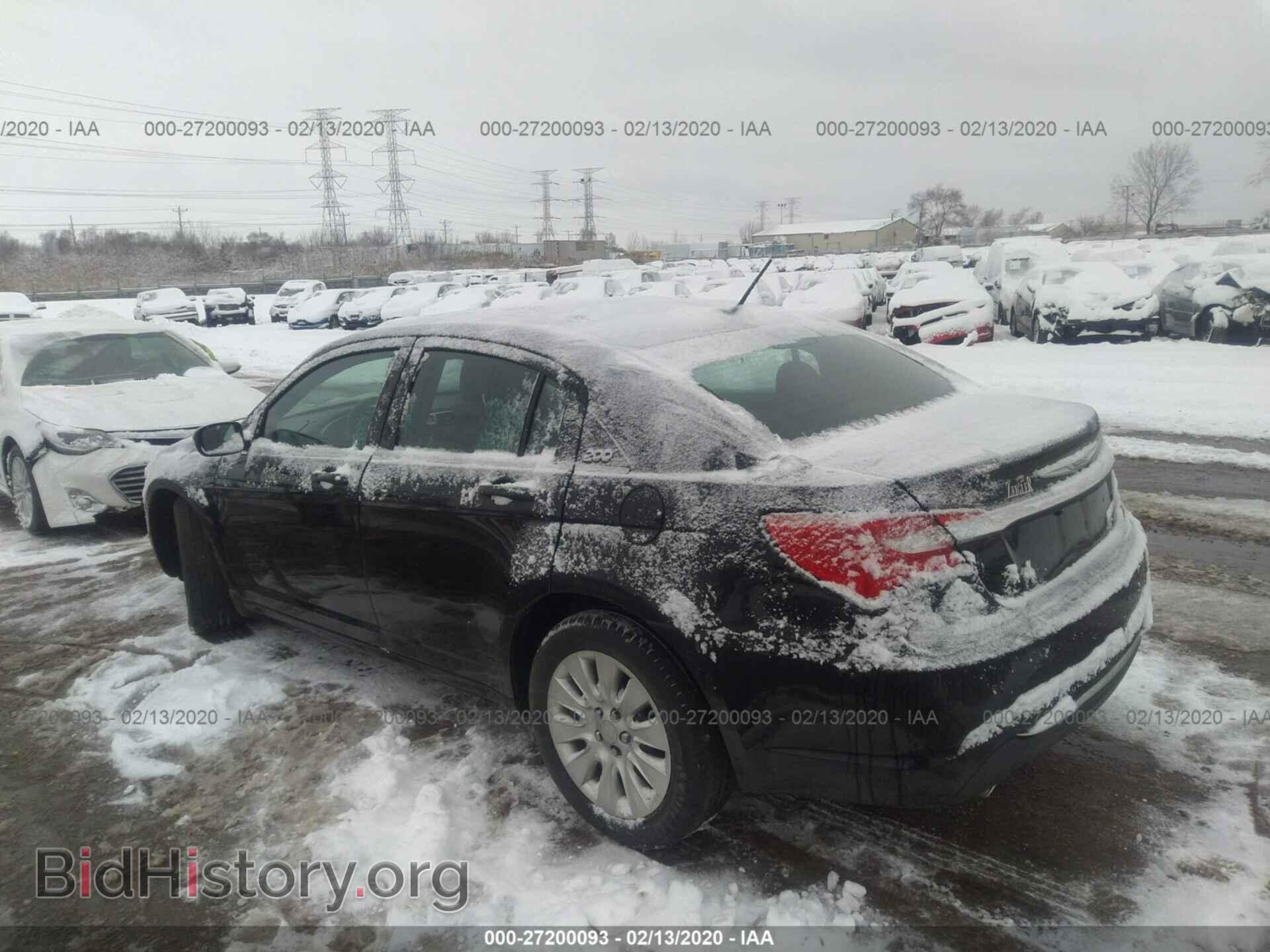 2013 CHRYSLER 200 - VIN: 1C3CCBAG7DN722476 - Фото 3