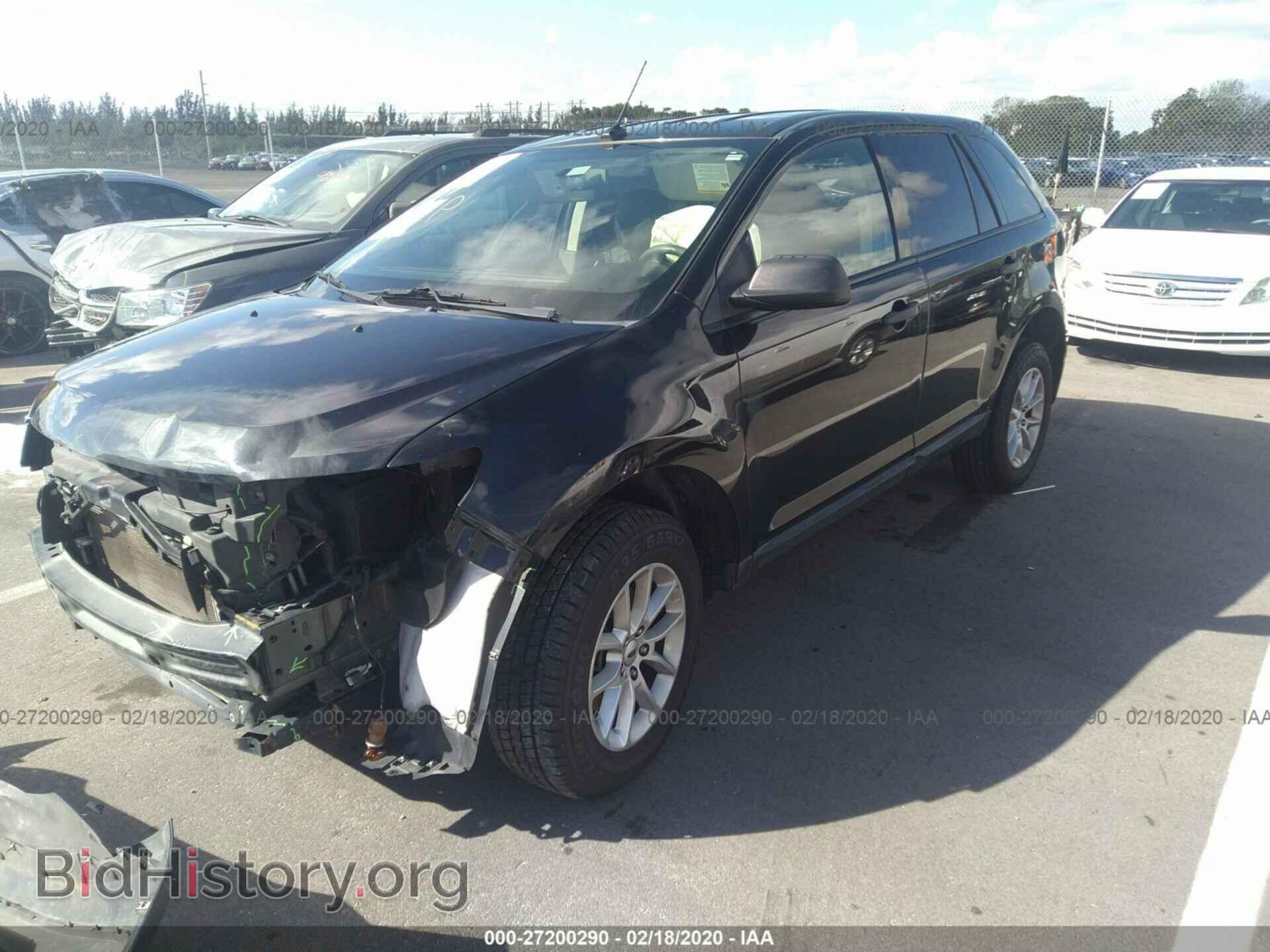 2014 FORD EDGE - VIN: 2FMDK3GC9EBB54026 - Фото 2