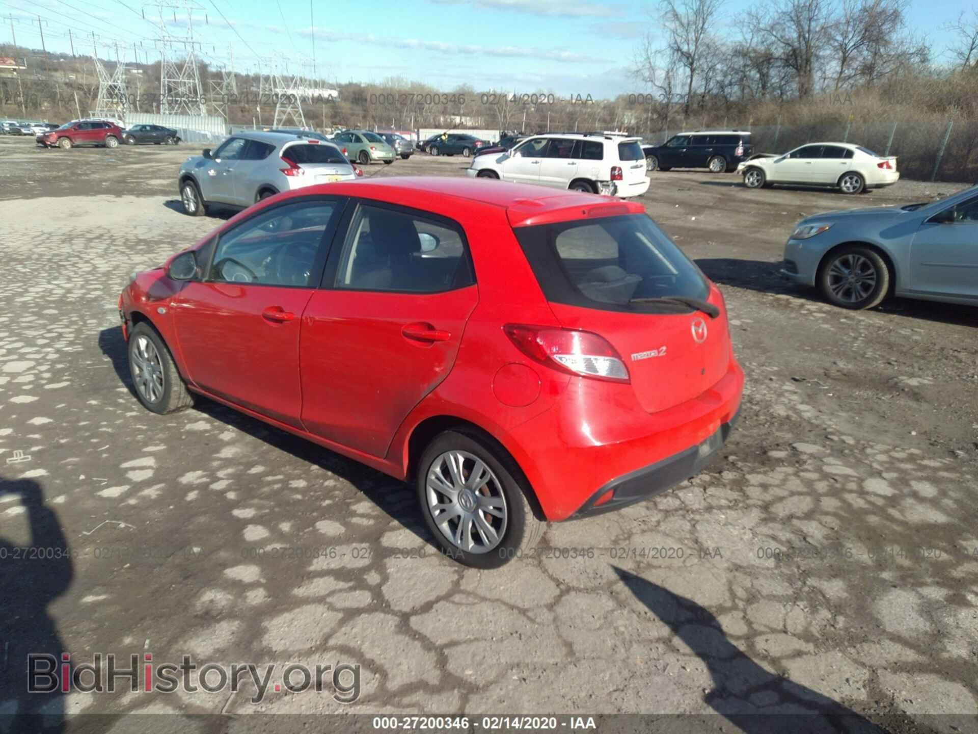 2014 MAZDA MAZDA2 - VIN: JM1DE1KZ5E0181026 - Фото 3