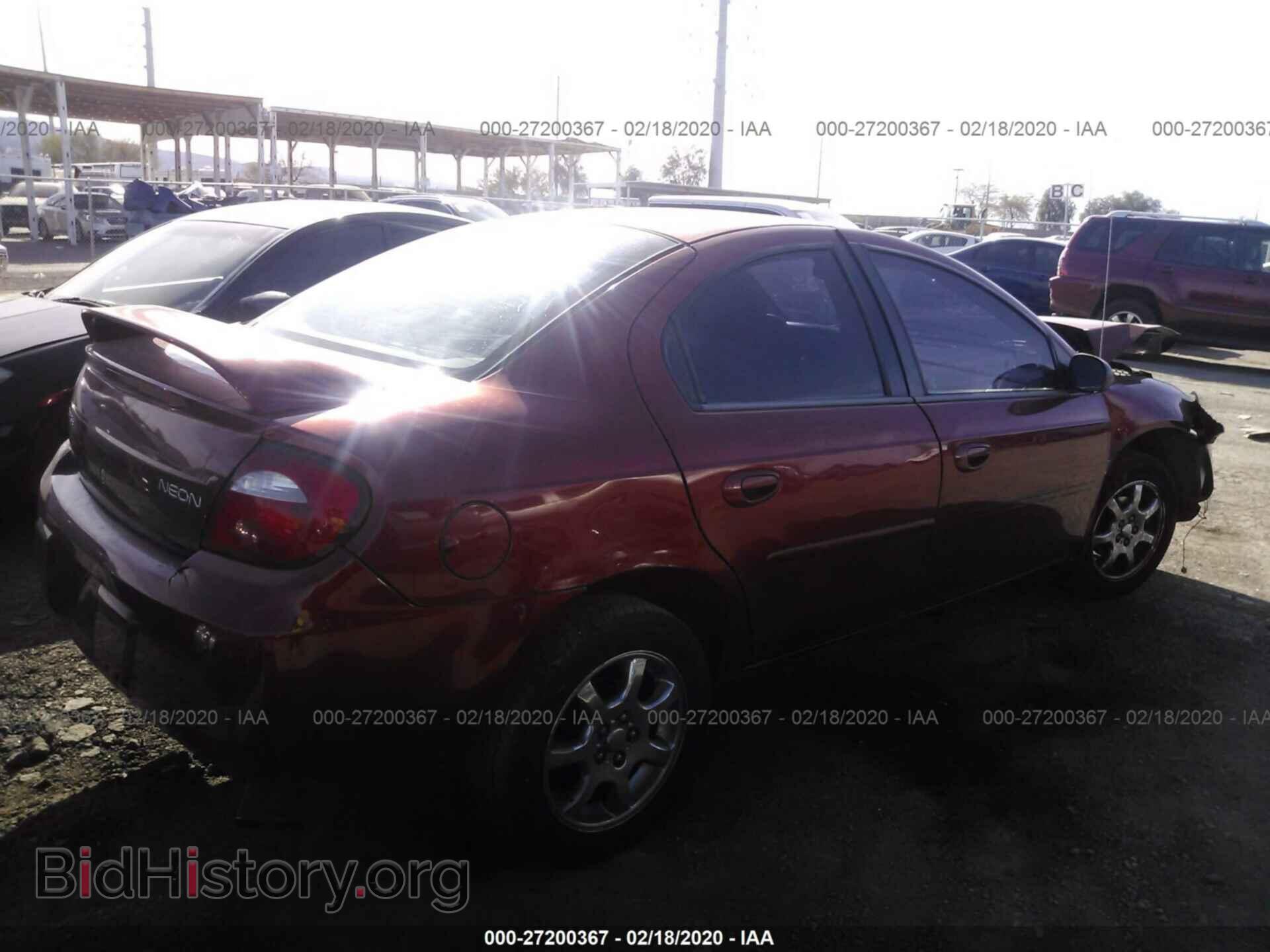 2004 DODGE NEON - VIN: 1B3ES56C74D580636 - Фото 4