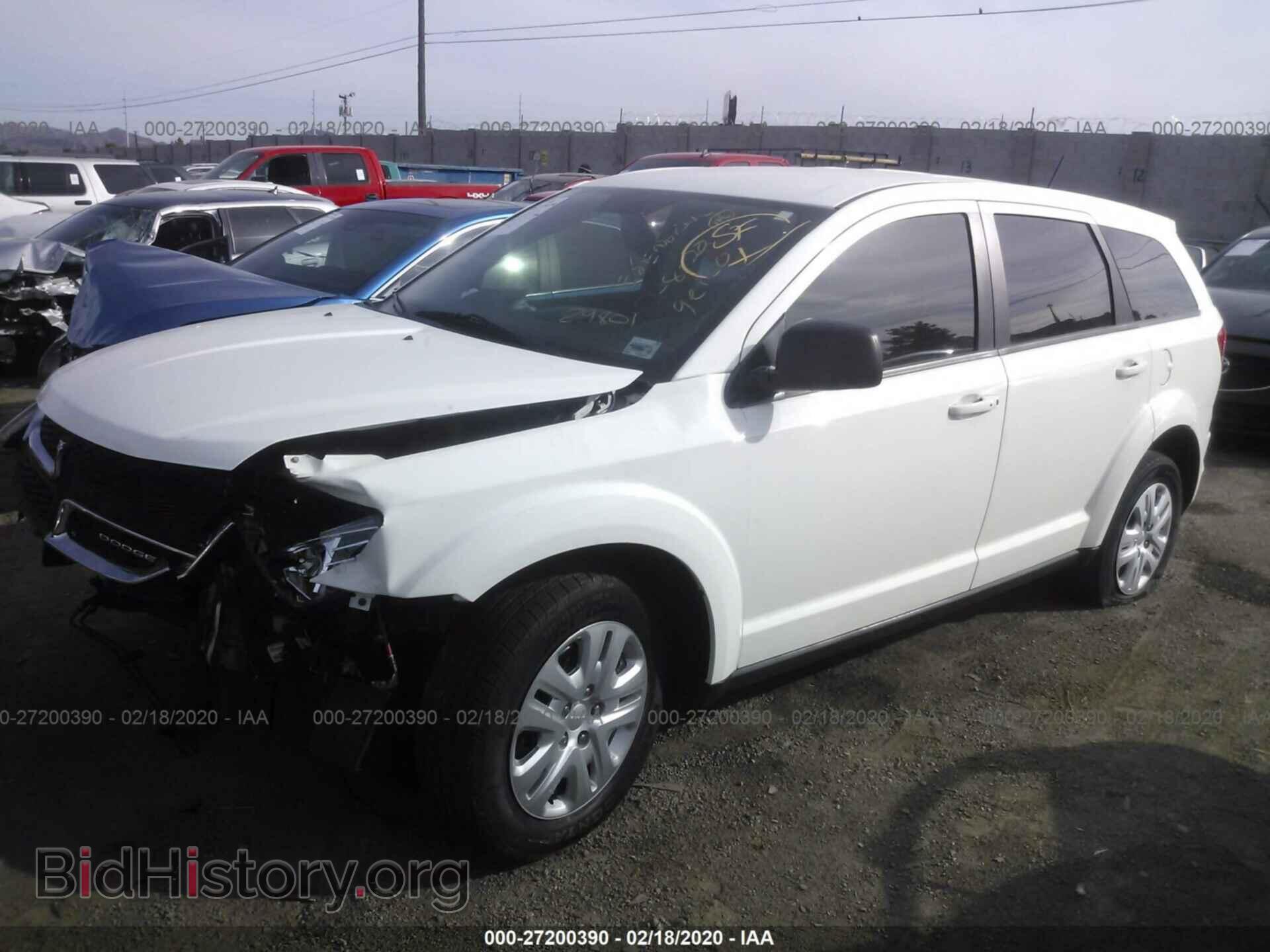 2015 DODGE JOURNEY - VIN: 3C4PDCAB2FT720223 - Фото 2