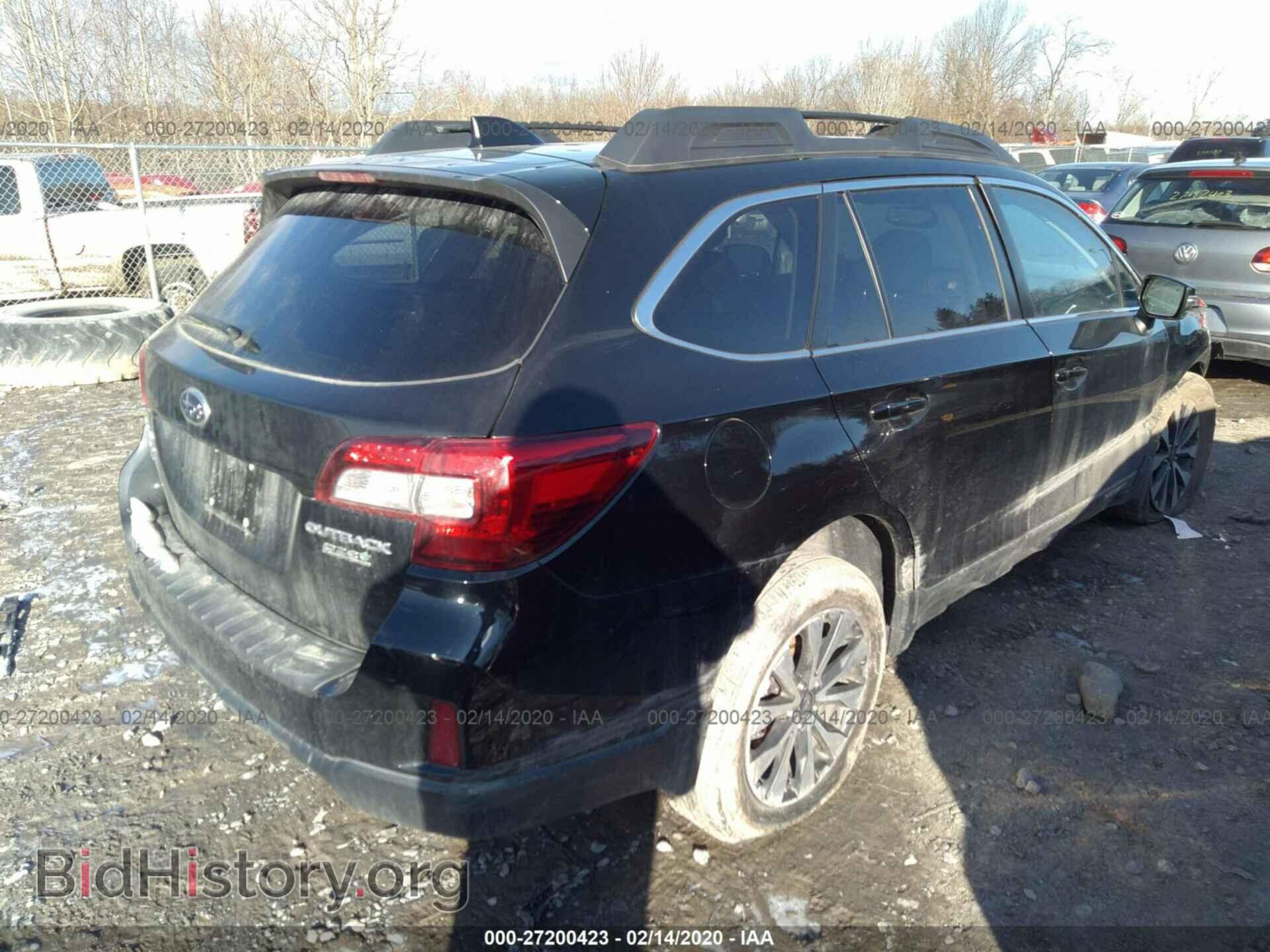 2016 SUBARU OUTBACK - VIN: 4S4BSANC0G3264965 - Фото 4