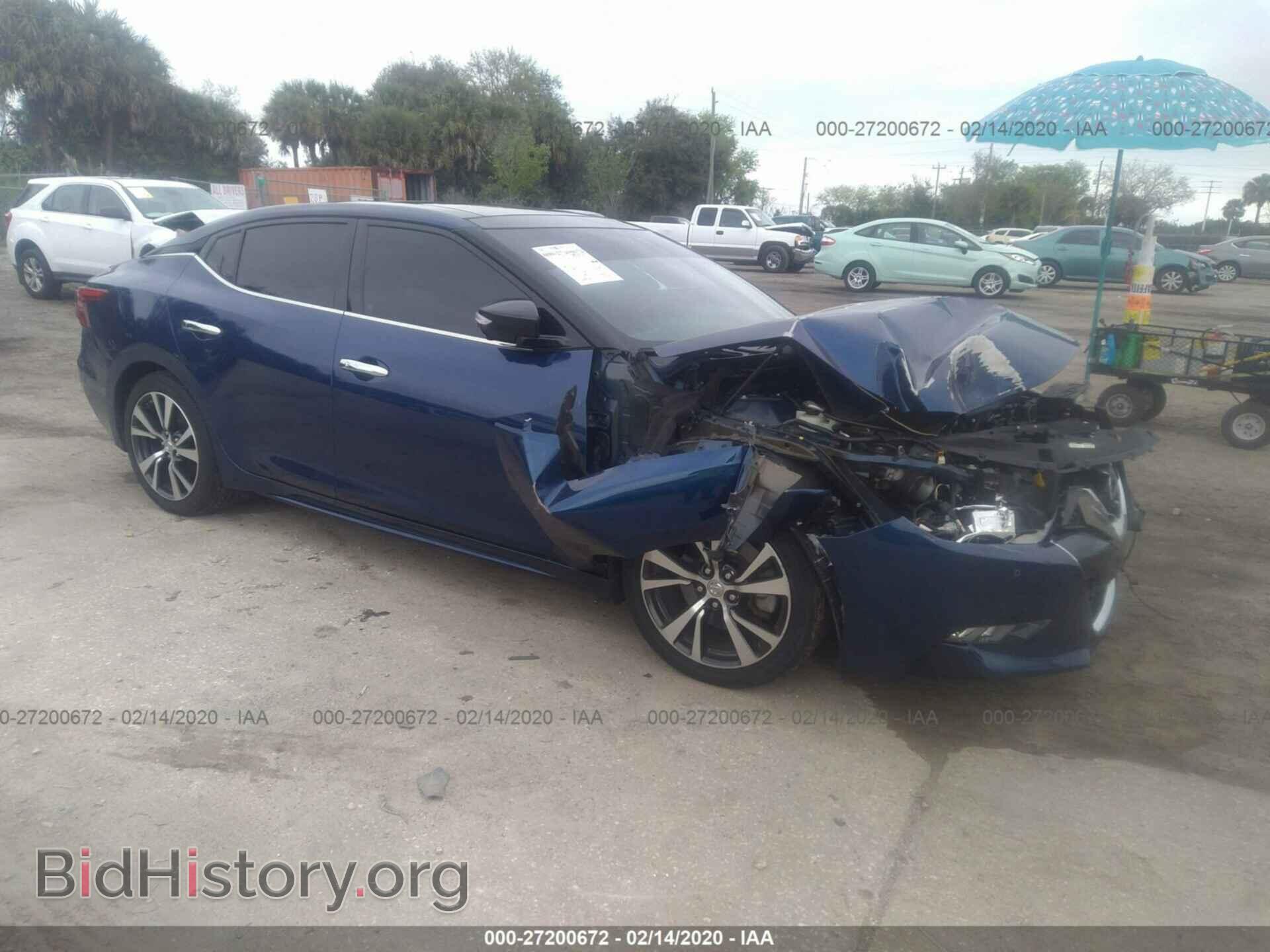 Фотография 1N4AA6AP2GC393921 - NISSAN MAXIMA 2016