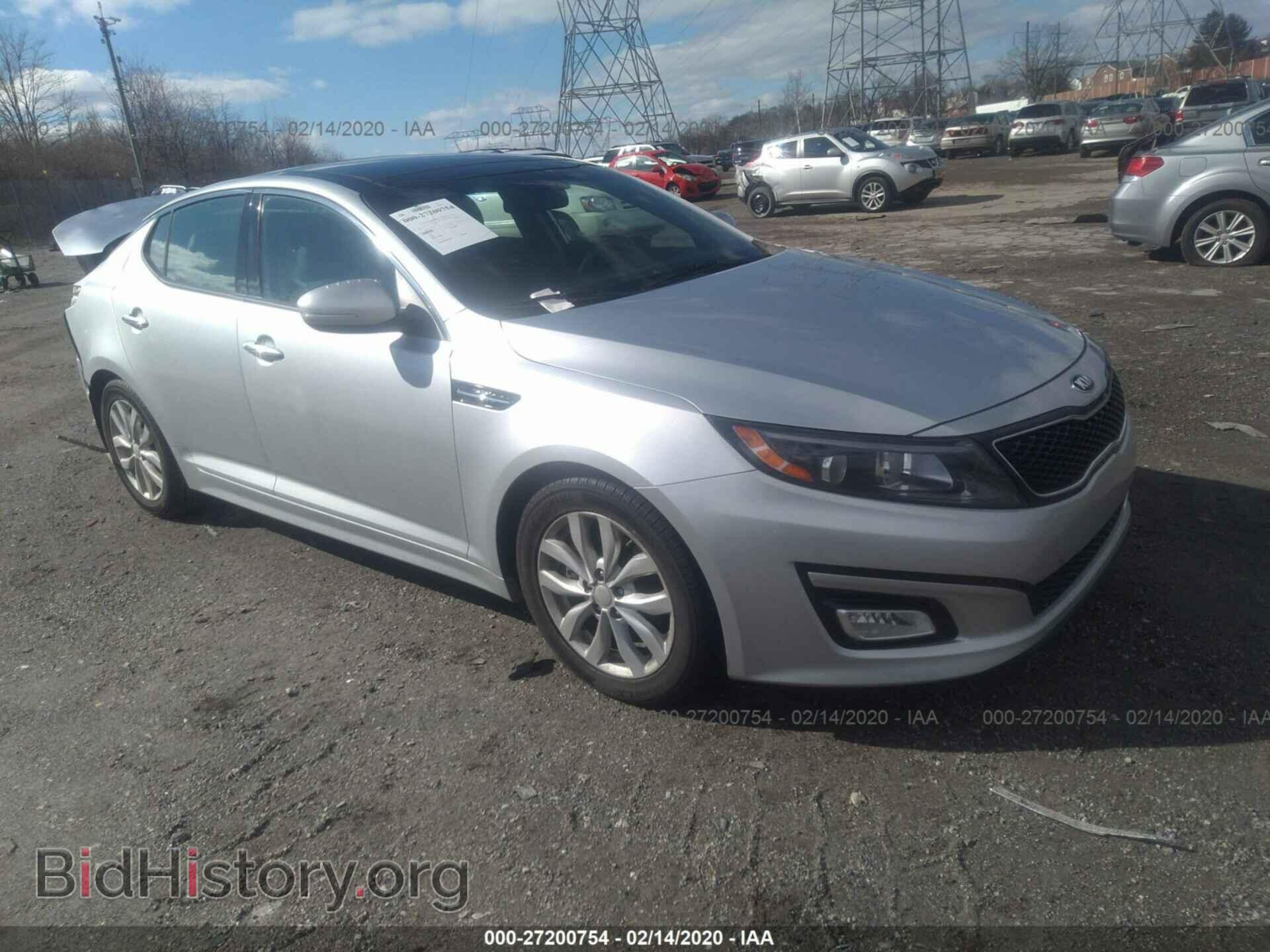 Фотография 5XXGN4A73FG506335 - KIA OPTIMA 2015