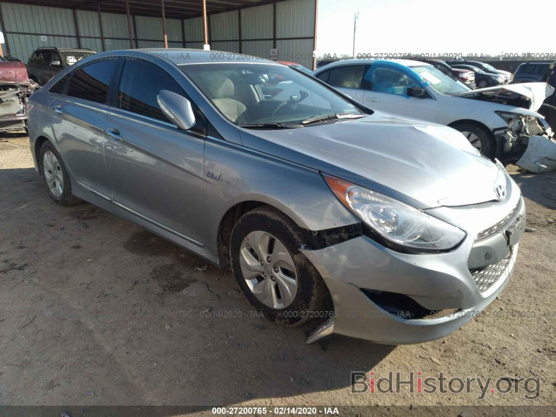 Photo KMHEC4A43FA134344 - HYUNDAI SONATA HYBRID 2015