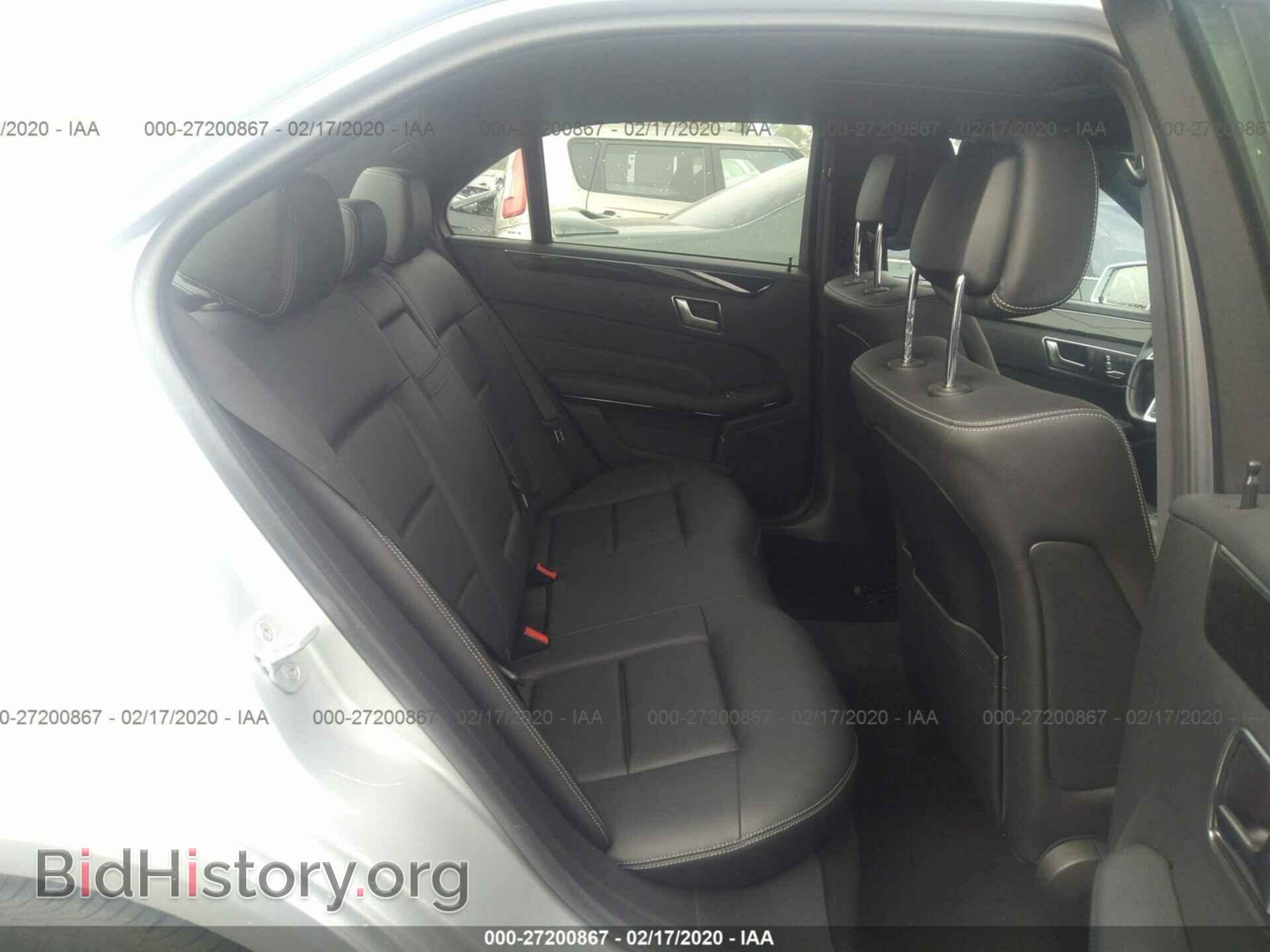 2014 MERCEDES-BENZ E - VIN: WDDHF5KB9EB005602 - Фото 8