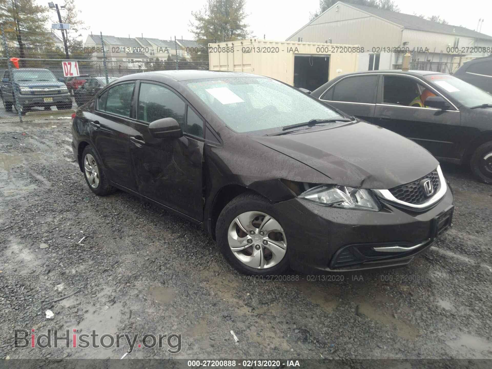 Фотография 2HGFB2F53EH503688 - HONDA CIVIC 2014