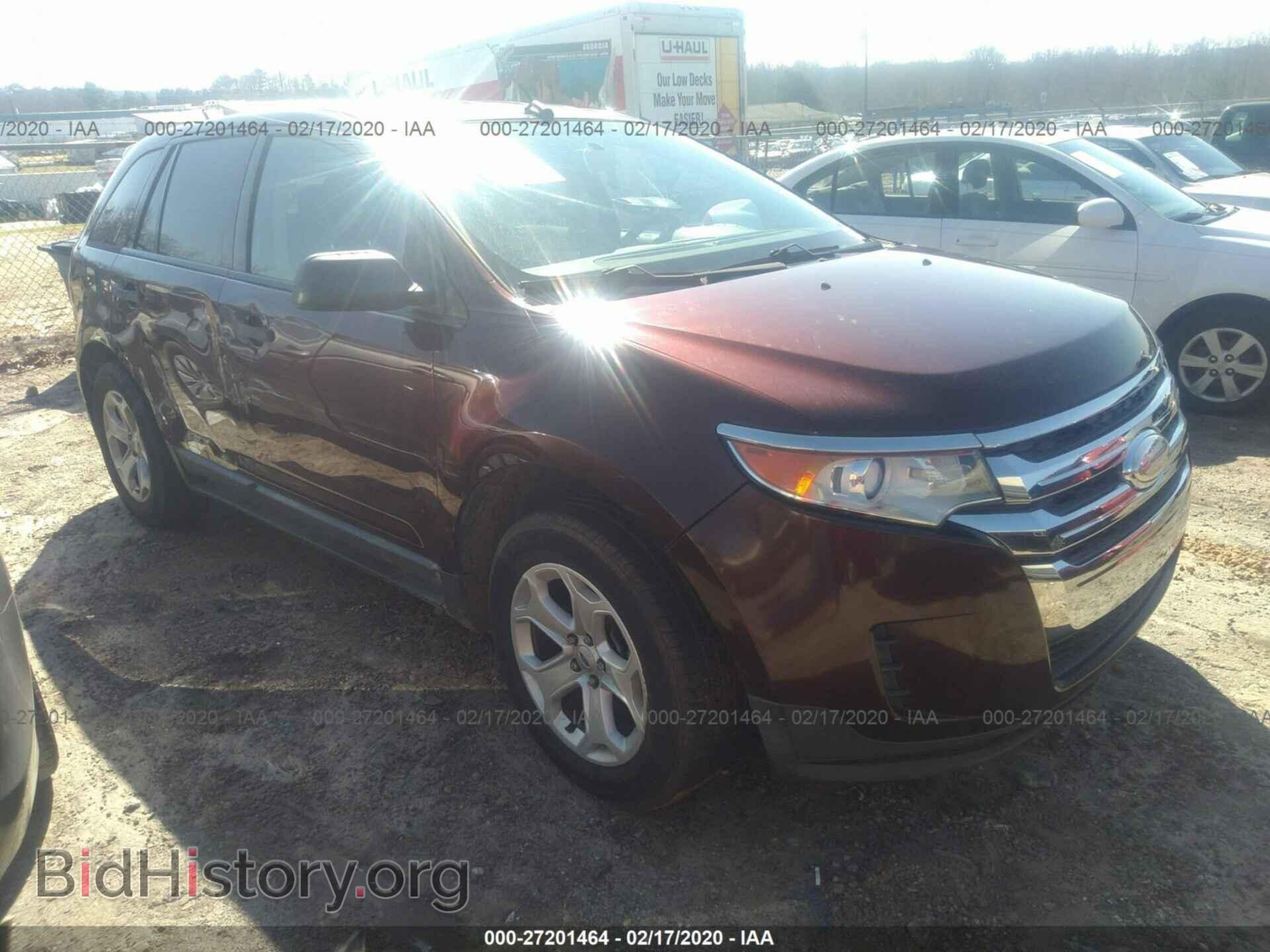 Фотография 2FMDK3G91CBA55833 - FORD EDGE 2012