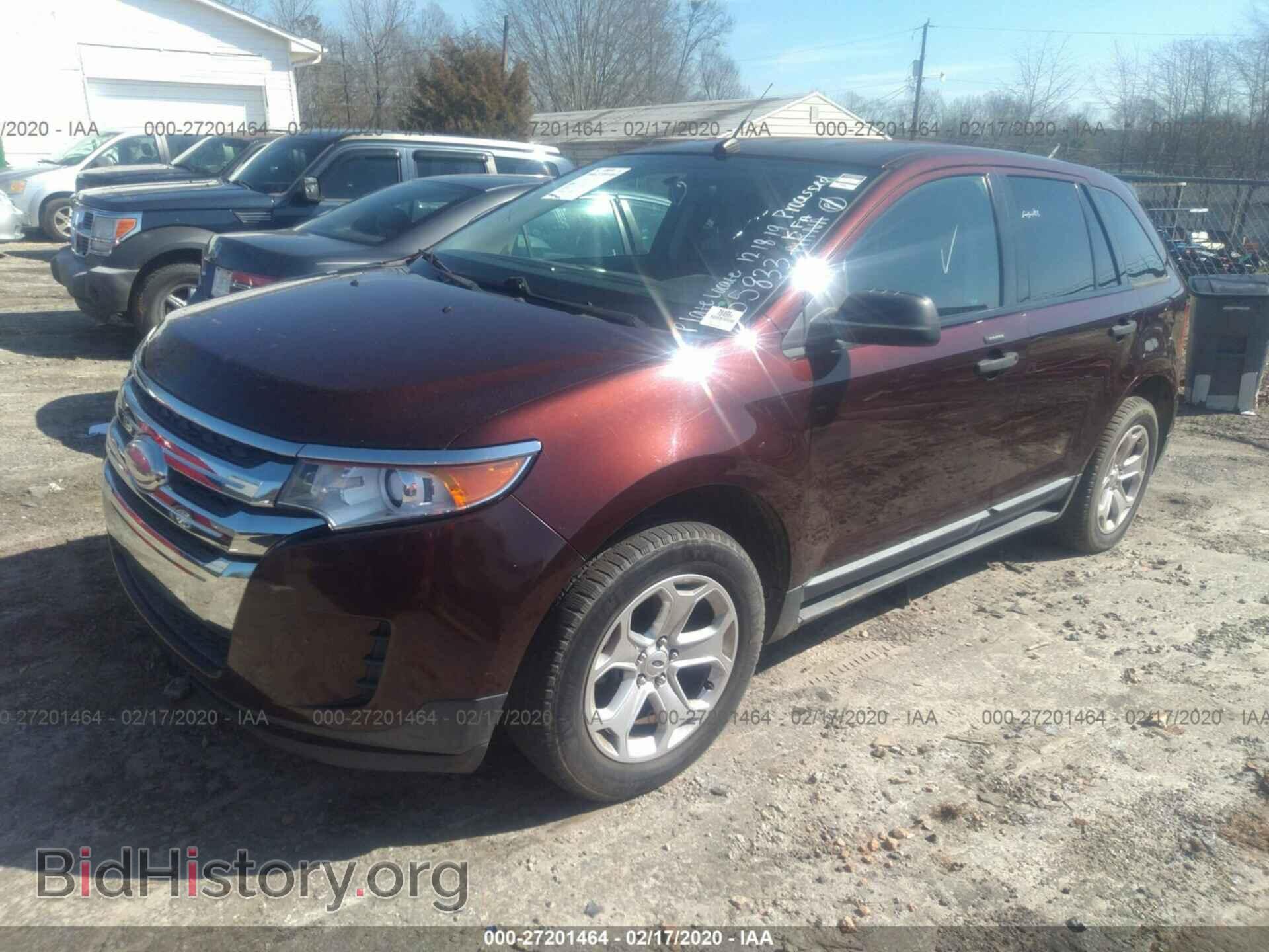 2012 FORD EDGE - VIN: 2FMDK3G91CBA55833 - Фото 2