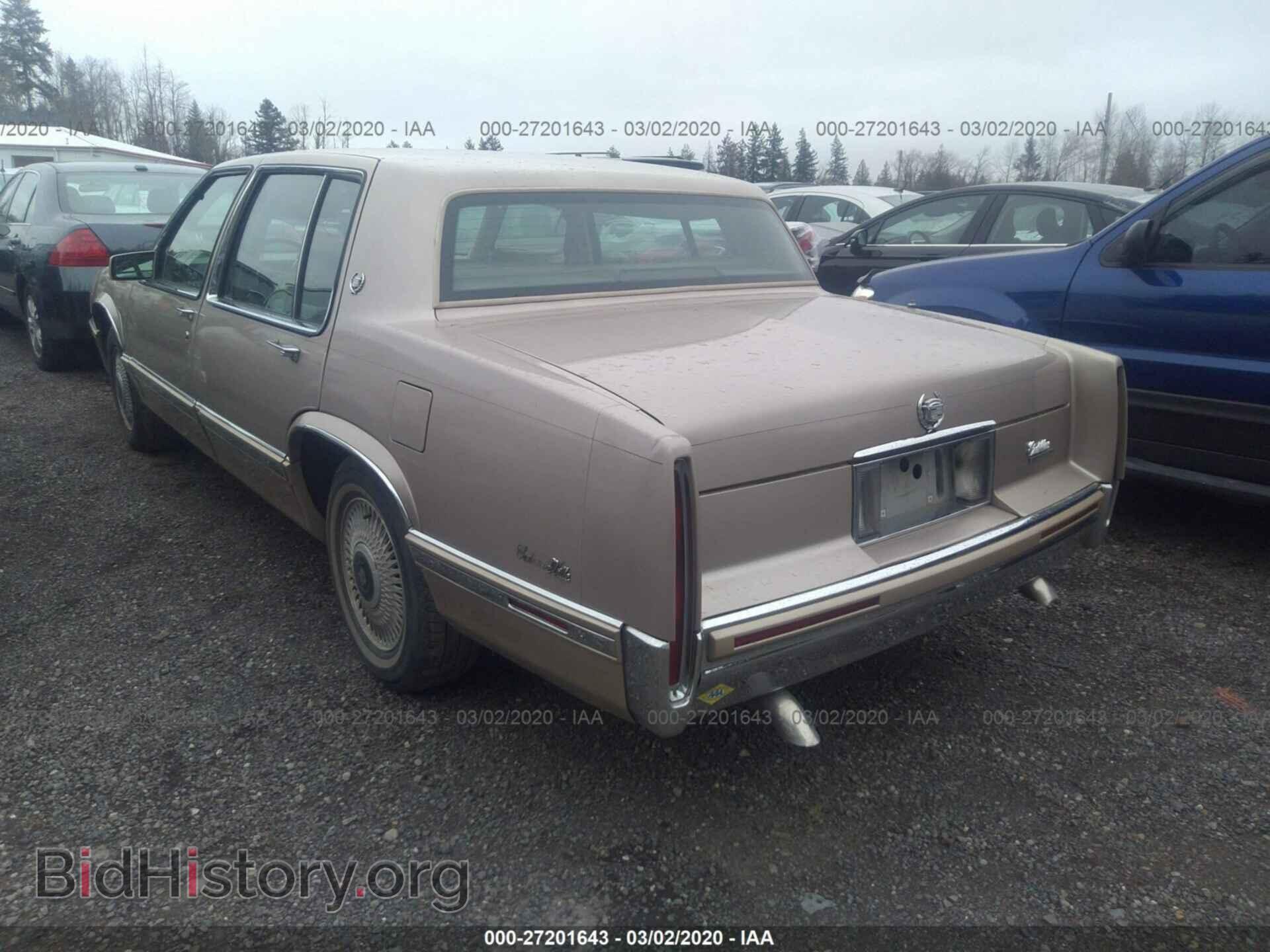 1992 CADILLAC DEVILLE - VIN: 1G6CD53B8N4259639 - Photo 3
