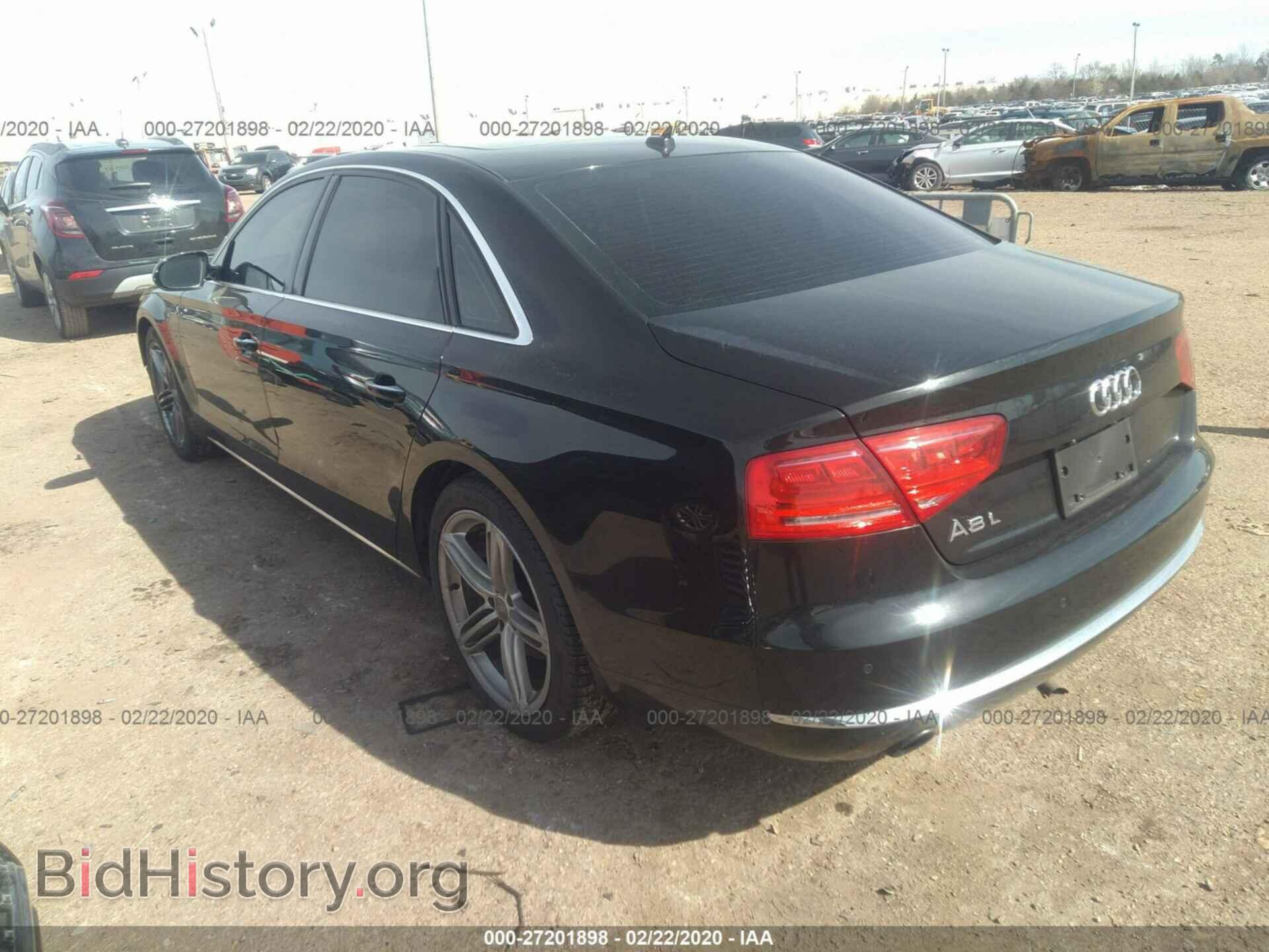 2013 AUDI A8 - VIN: WAURGAFD4DN001399 - Фото 3