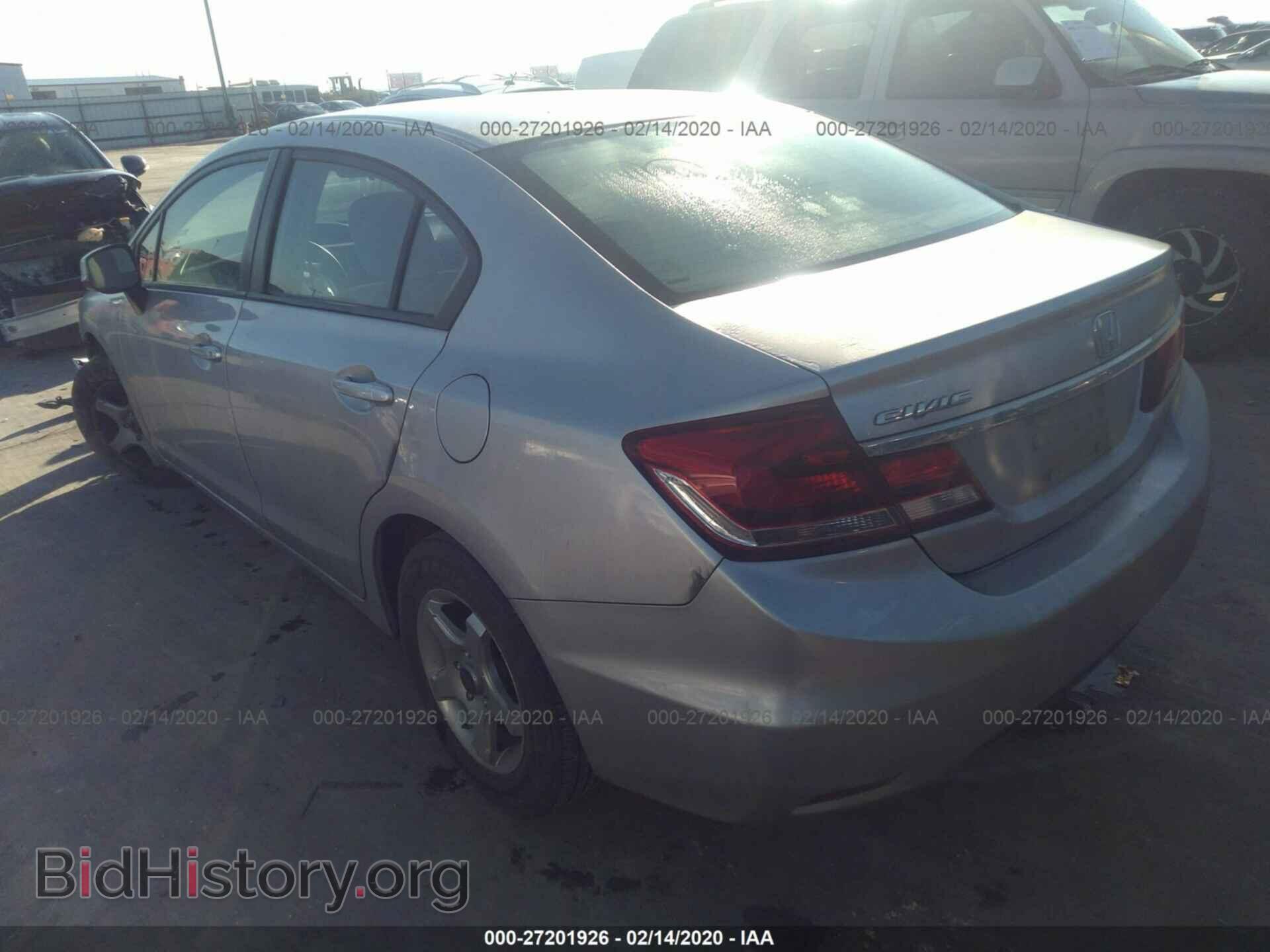 2013 HONDA CIVIC - VIN: 2HGFB2F54DH593772 - Фото 3
