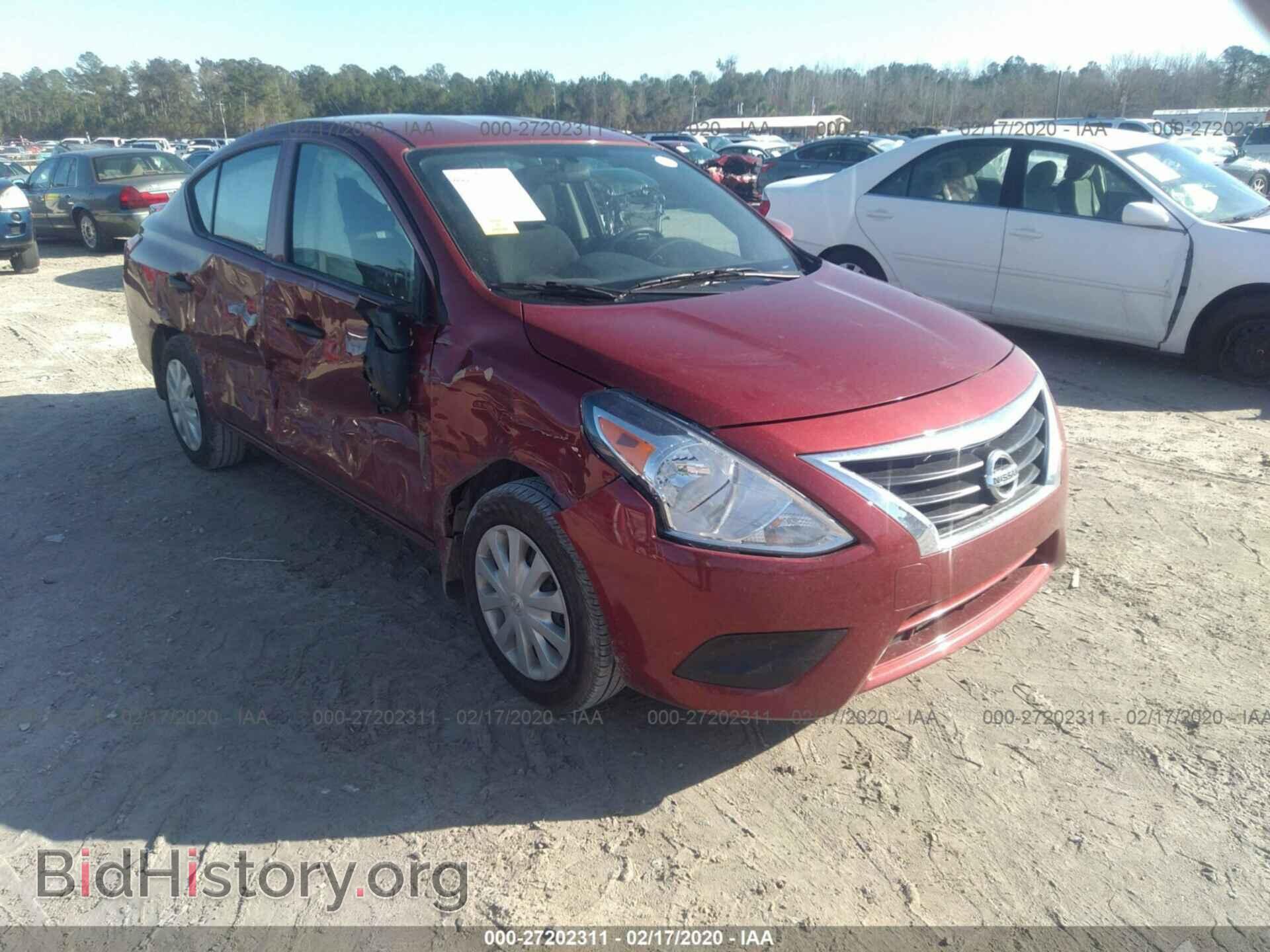 Фотография 3N1CN7AP3KL830192 - NISSAN VERSA 2019