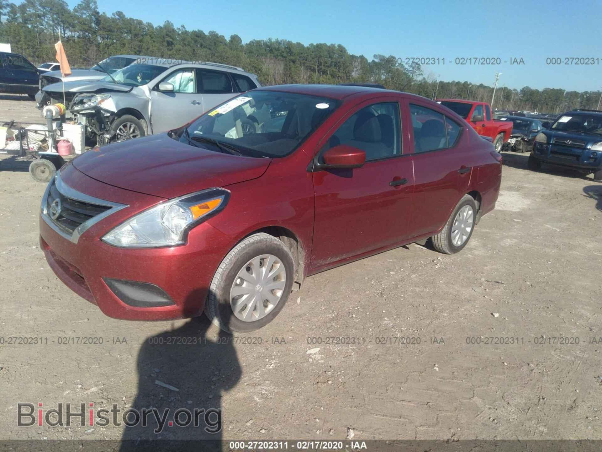 2019 NISSAN VERSA - VIN: 3N1CN7AP3KL830192 - Фото 2