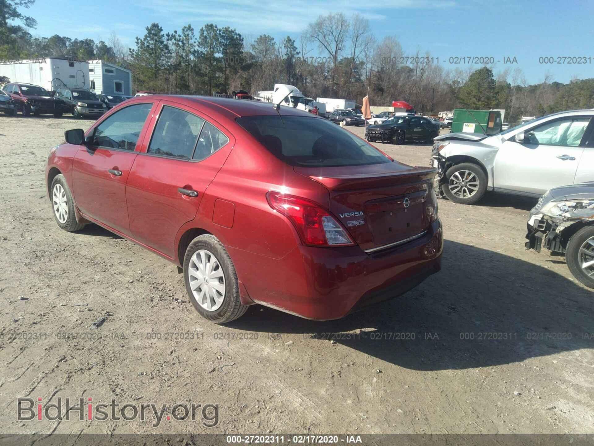 2019 NISSAN VERSA - VIN: 3N1CN7AP3KL830192 - Фото 3