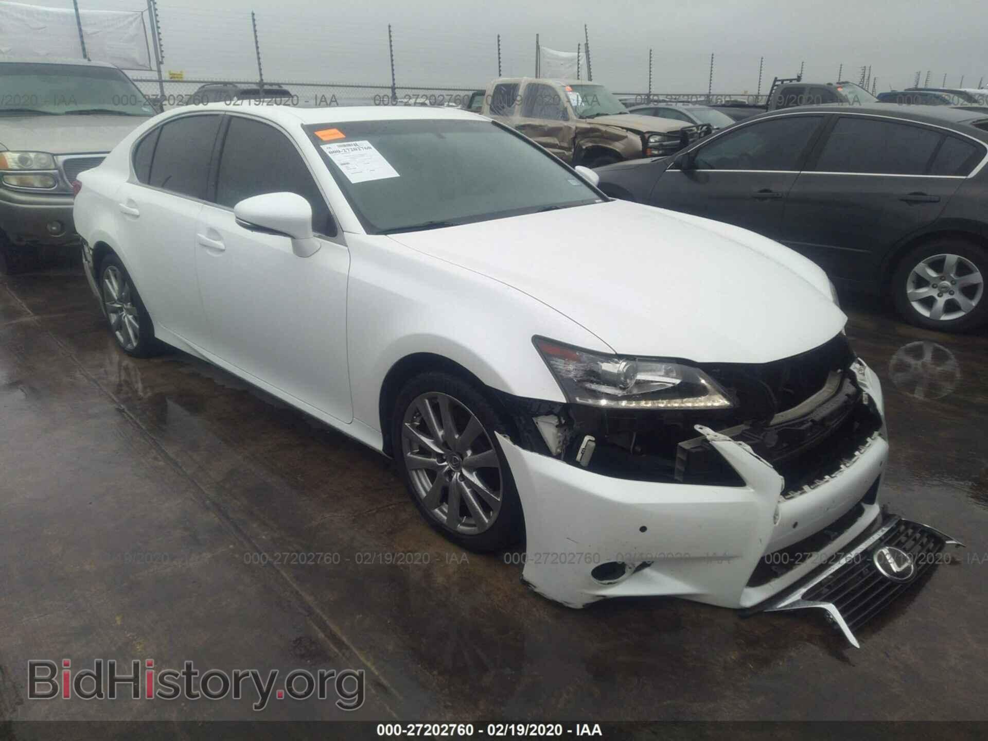 Фотография JTHBE1BL8D5010709 - LEXUS GS 2013