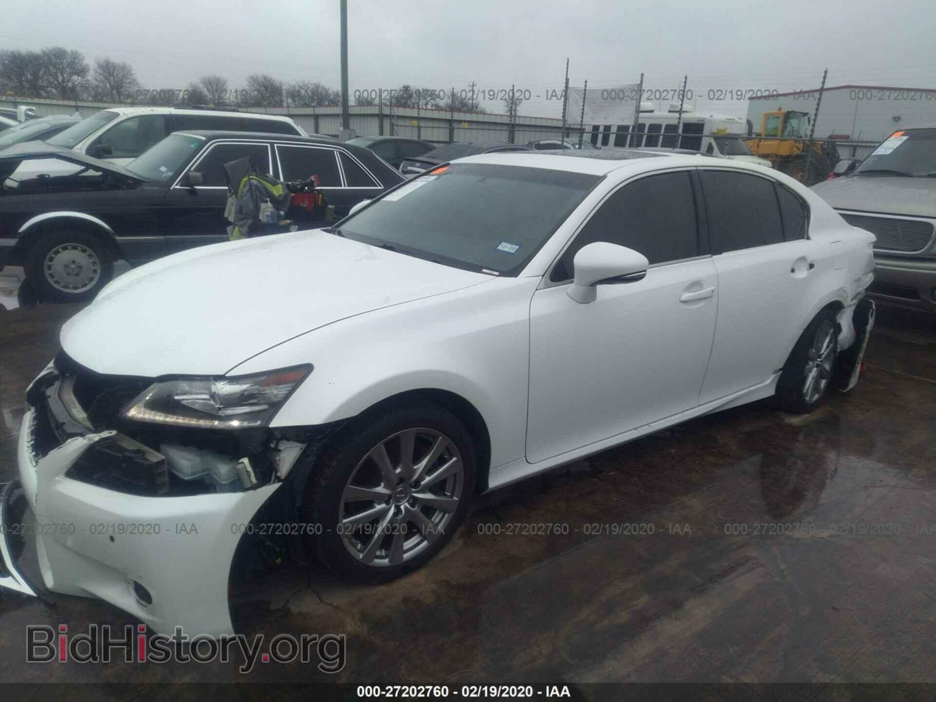 2013 LEXUS GS - VIN: JTHBE1BL8D5010709 - Фото 2