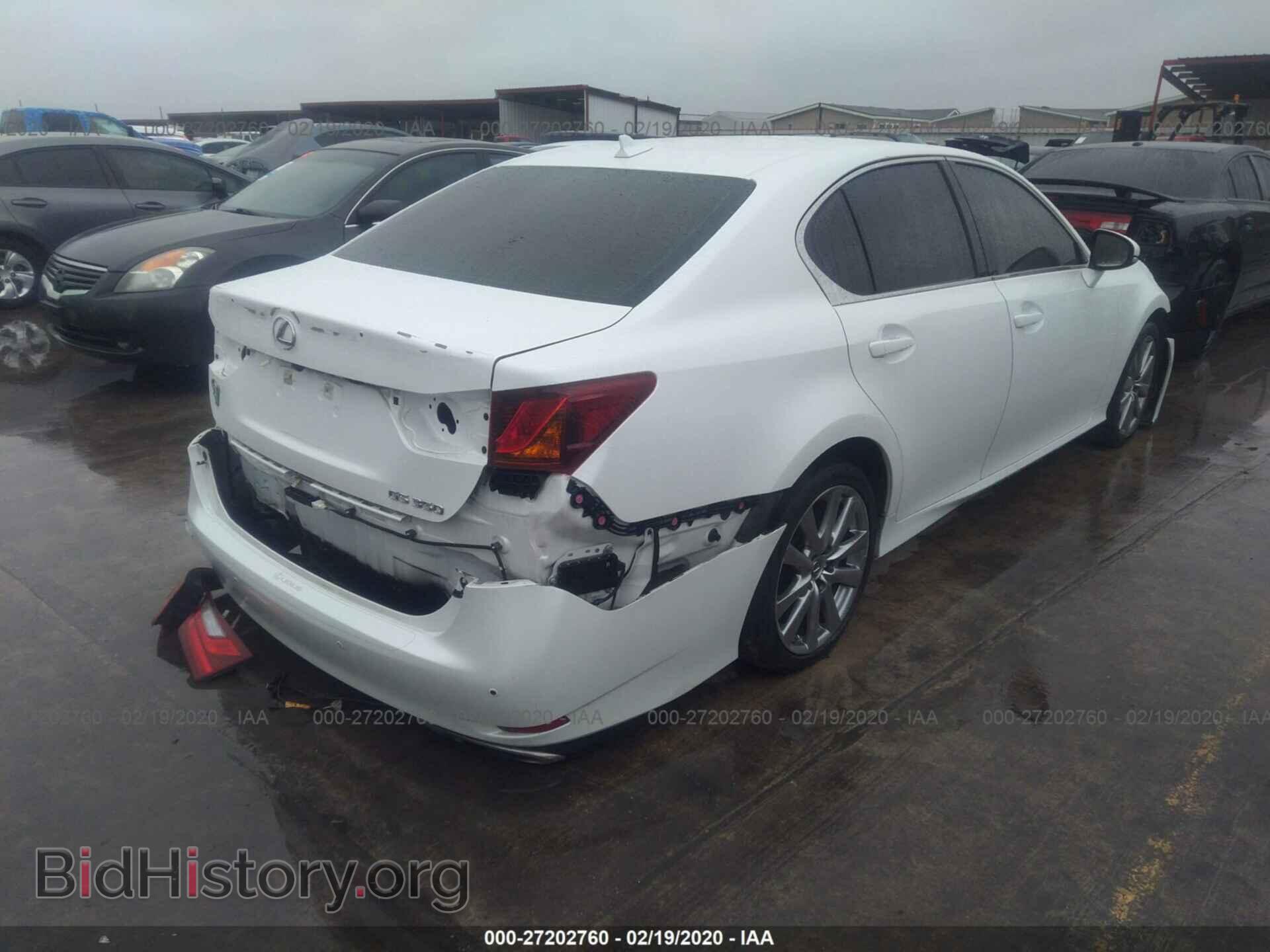 2013 LEXUS GS - VIN: JTHBE1BL8D5010709 - Фото 4
