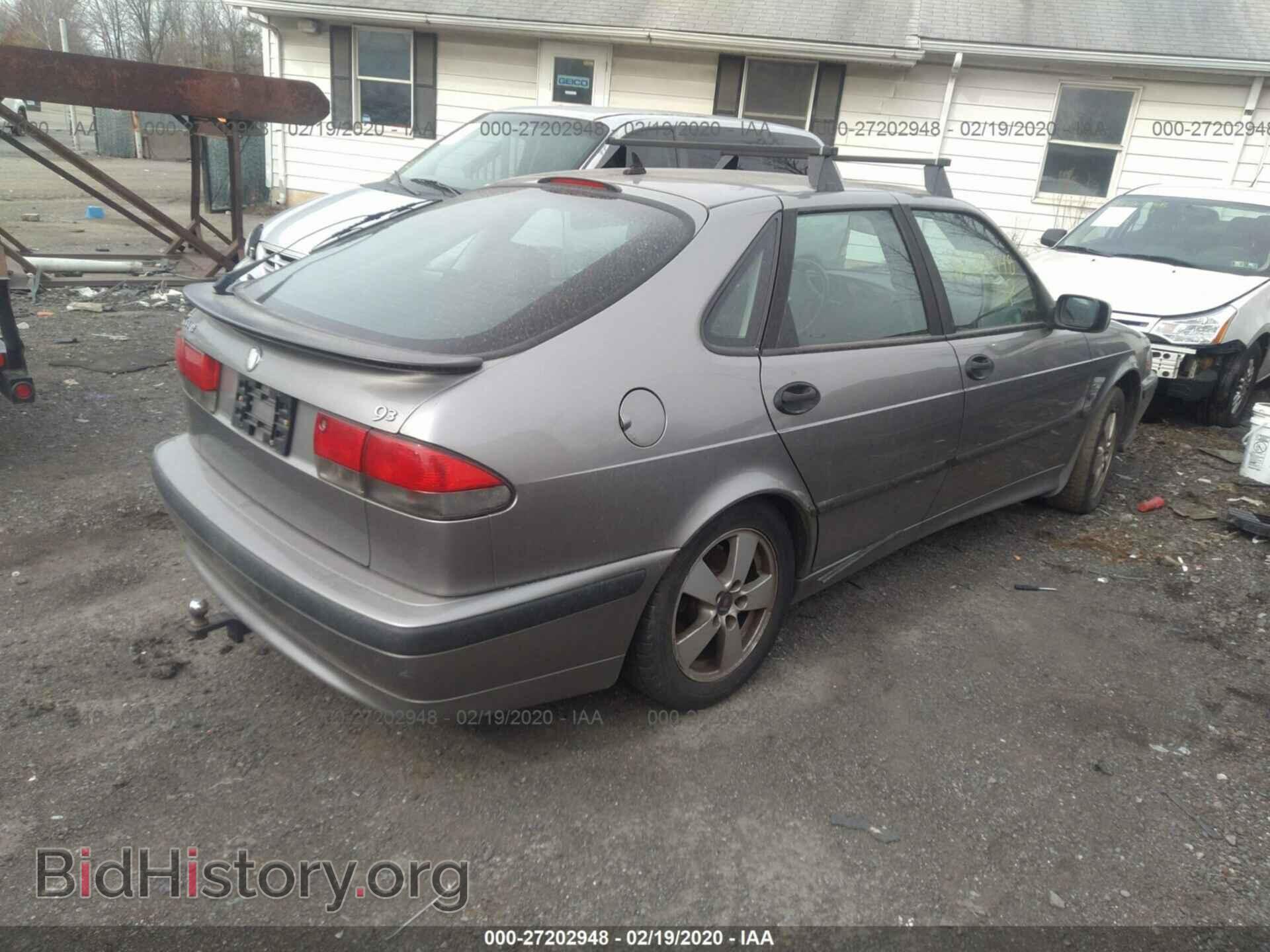 2002 SAAB 9-3 - VIN: YS3DF58KX22011235 - Фото 4
