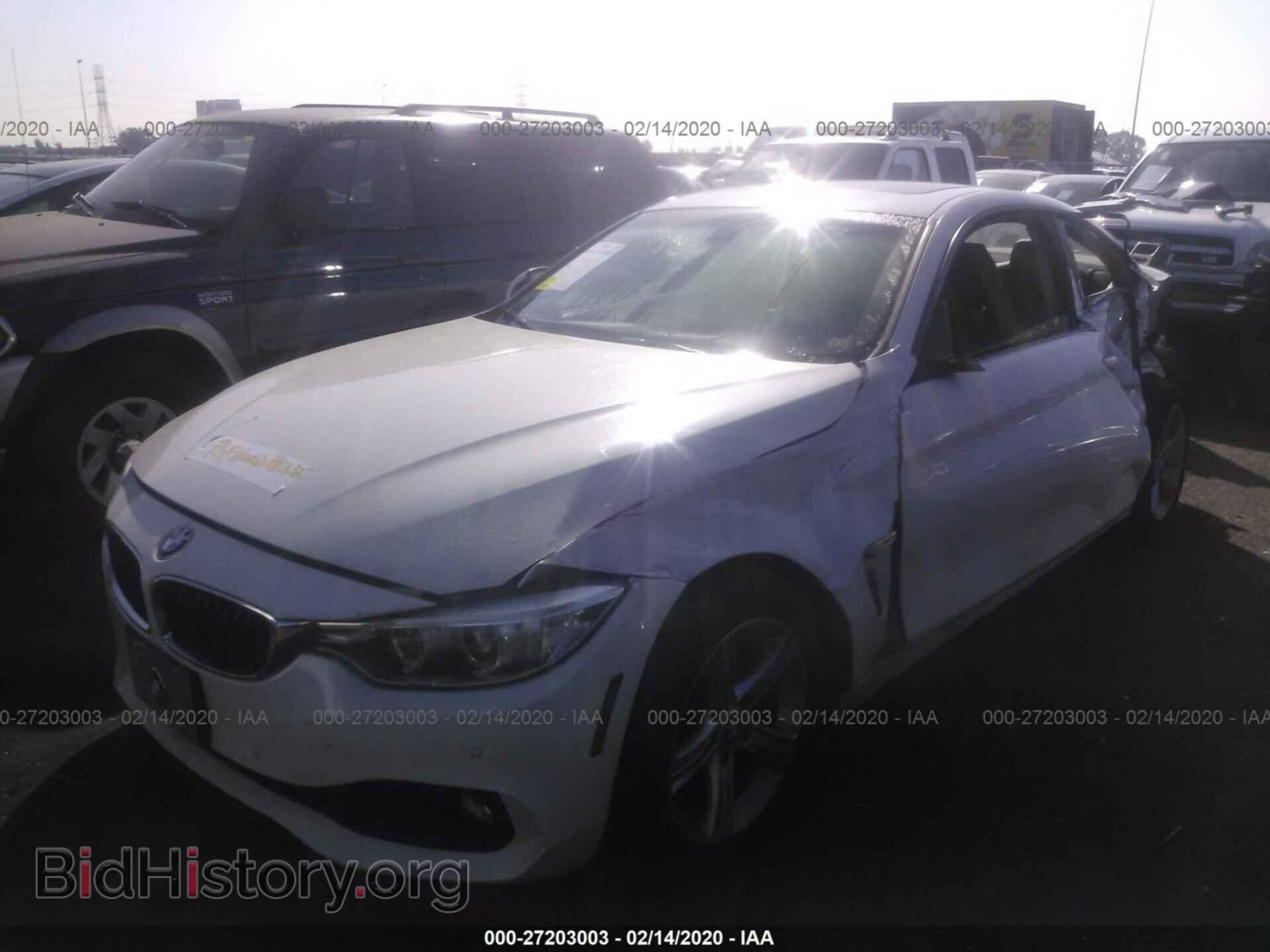 2015 BMW 428 - VIN: WBA3N7C58FK222231 - Фото 2