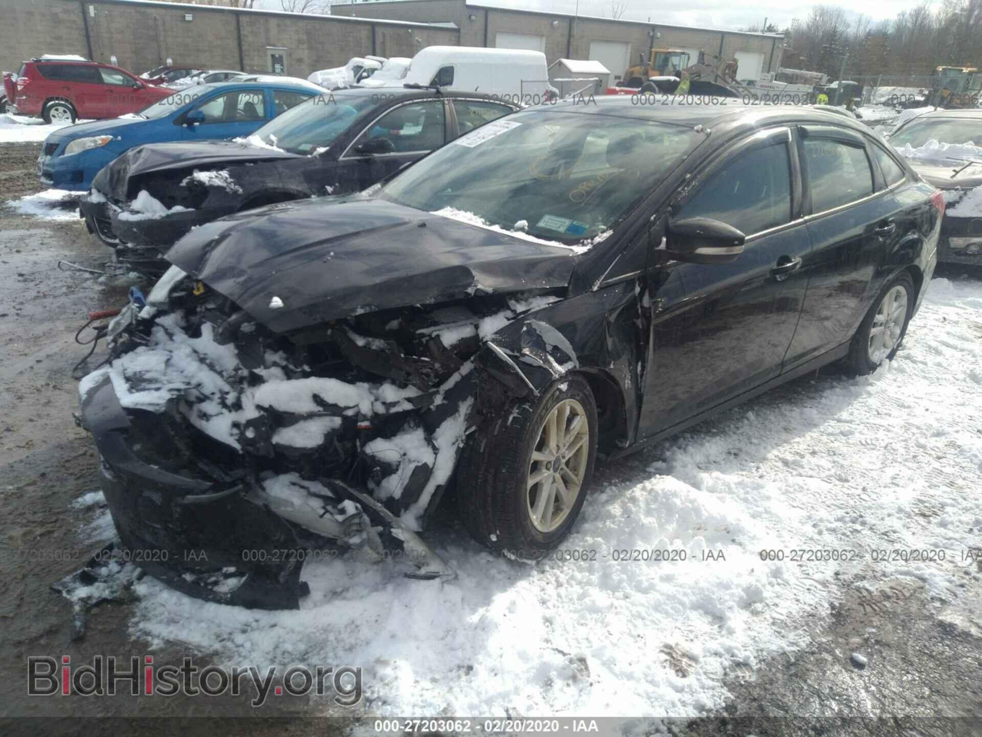 2016 FORD FOCUS - VIN: 1FADP3F27GL334872 - Фото 2