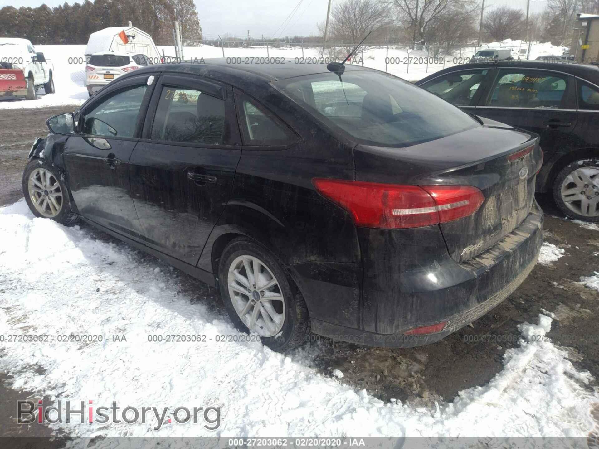 2016 FORD FOCUS - VIN: 1FADP3F27GL334872 - Фото 3