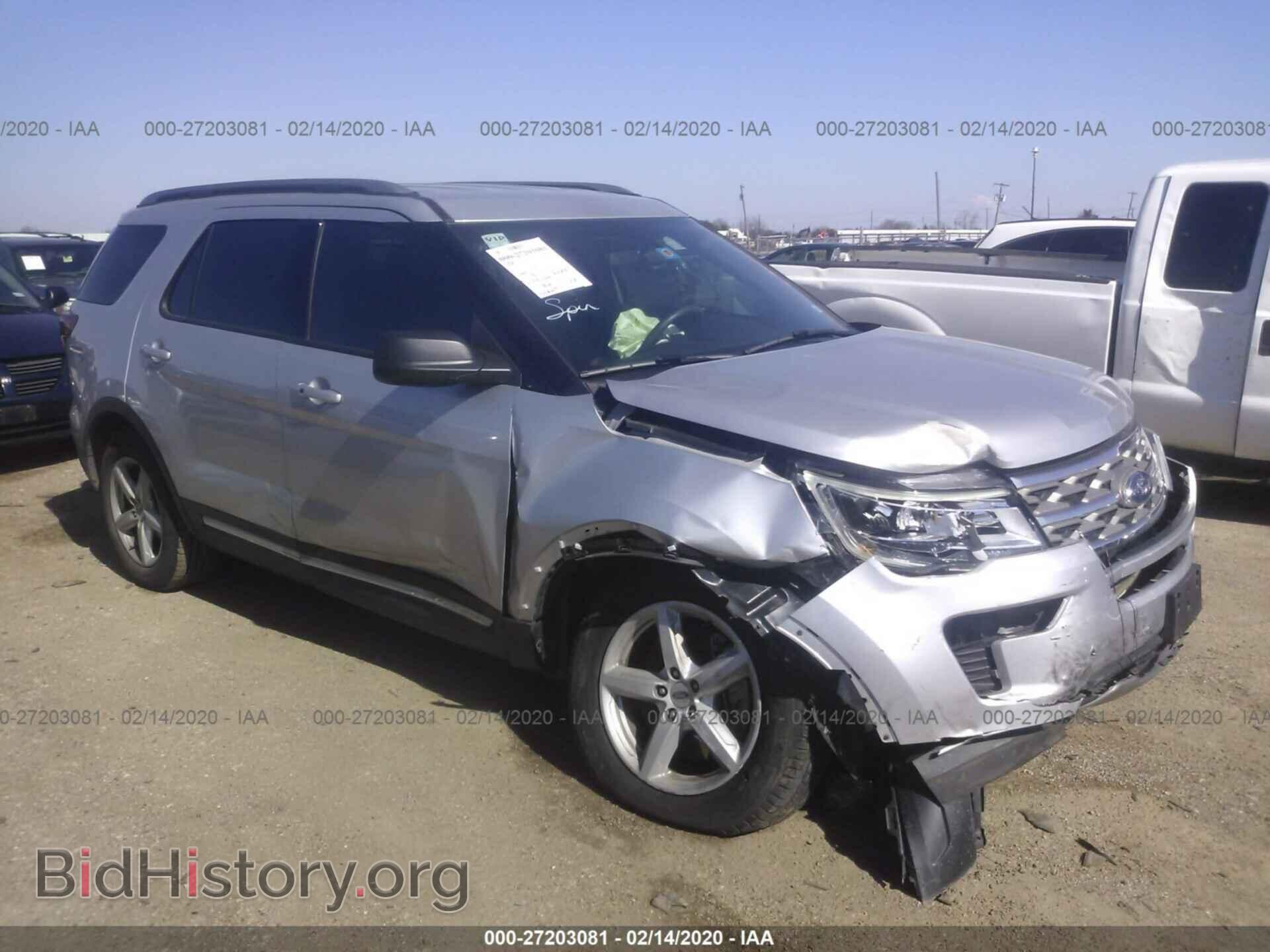 Фотография 1FM5K7D81JGB77637 - FORD EXPLORER 2018