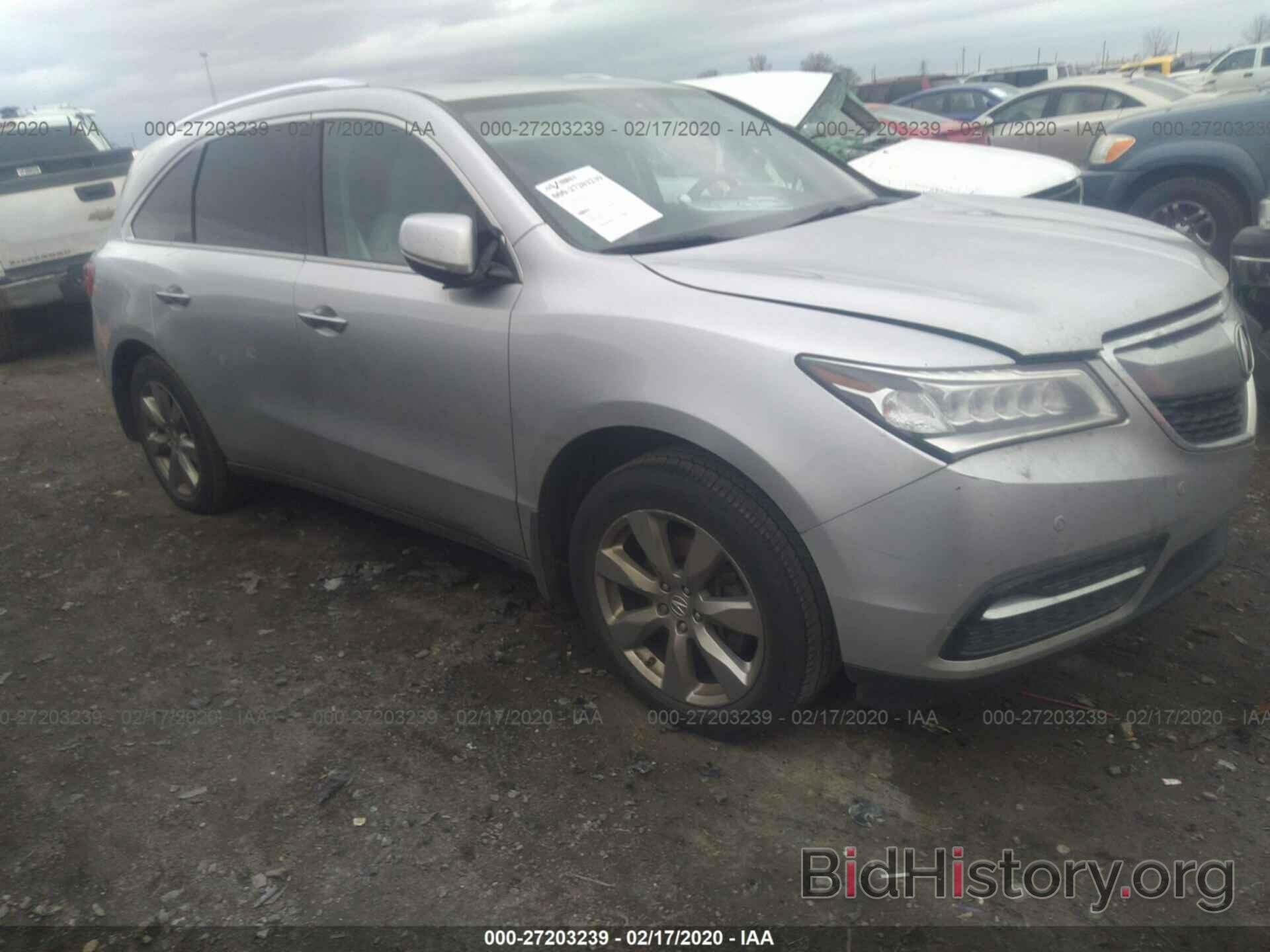 Photo 5FRYD3H89FB001806 - ACURA MDX 2015