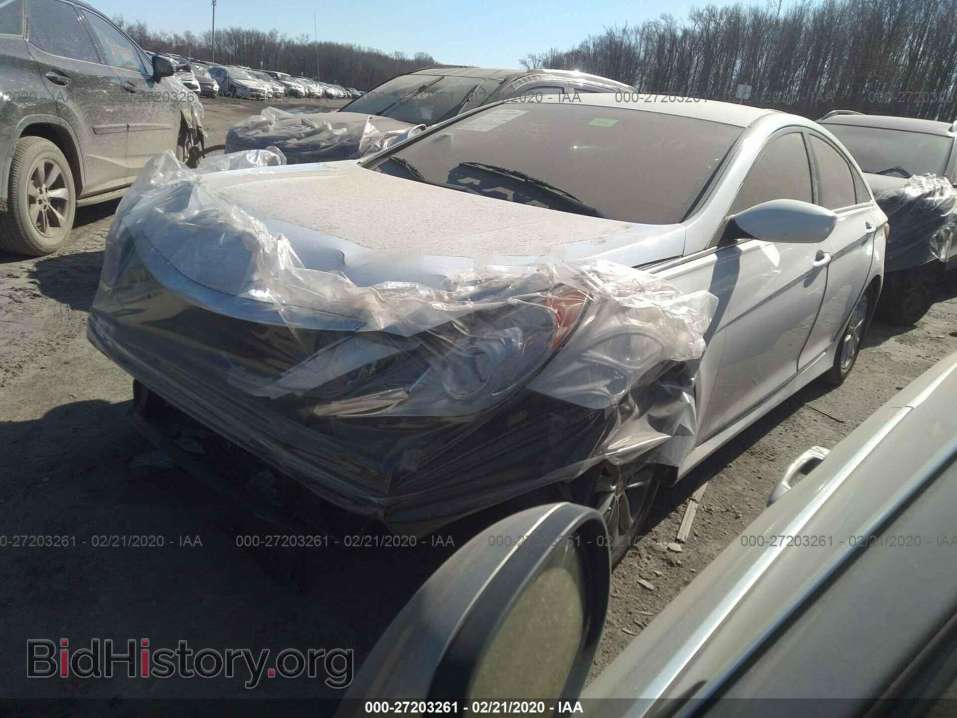 2014 HYUNDAI SONATA - VIN: 5NPEB4AC6EH889266 - Фото 2