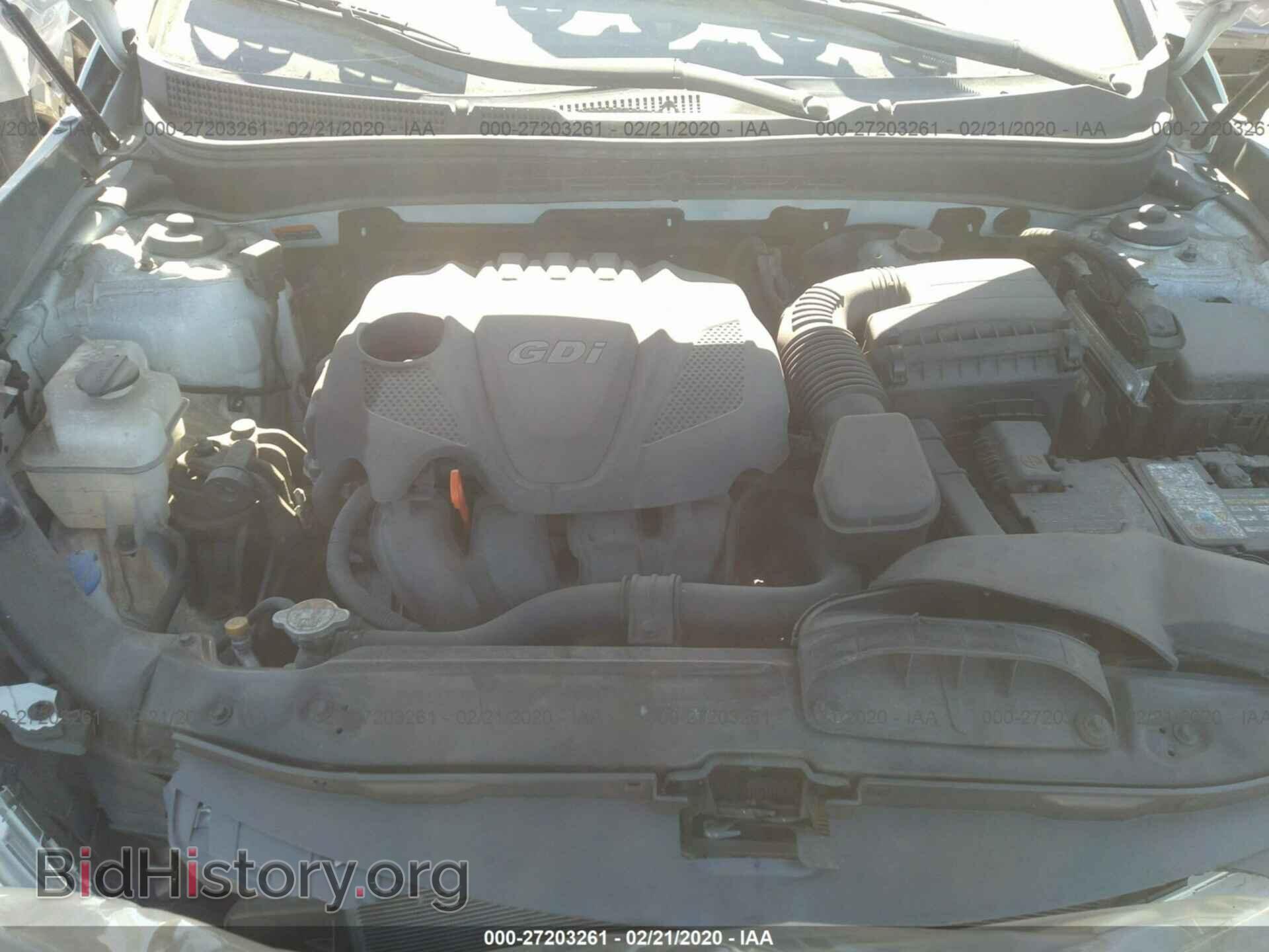2014 HYUNDAI SONATA - VIN: 5NPEB4AC6EH889266 - Фото 10