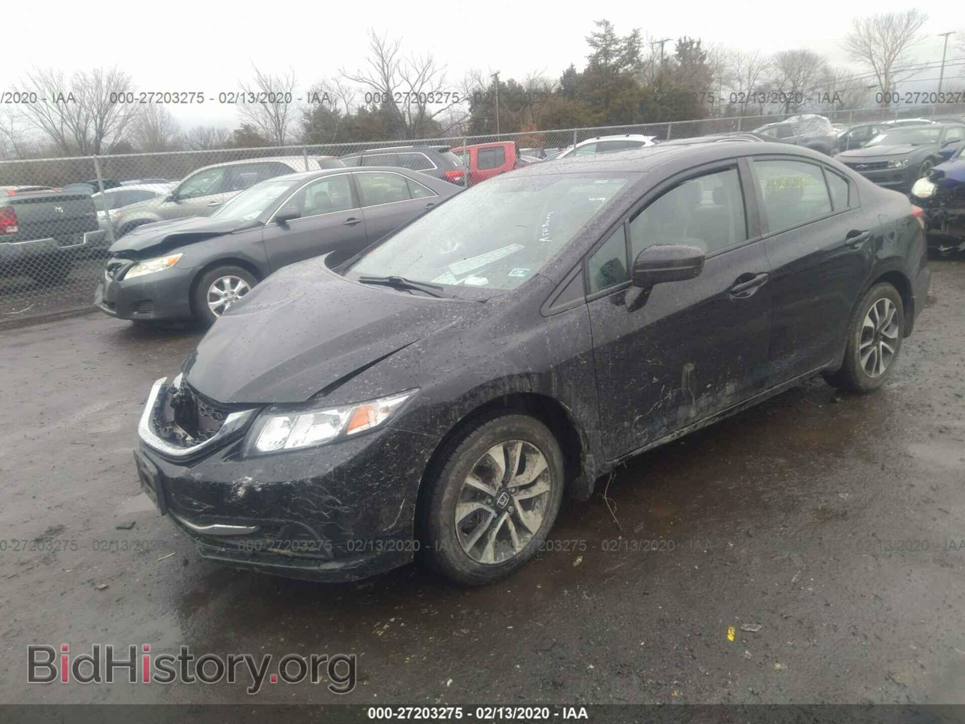 2014 HONDA CIVIC - VIN: 19XFB2F80EE080511 - Фото 2