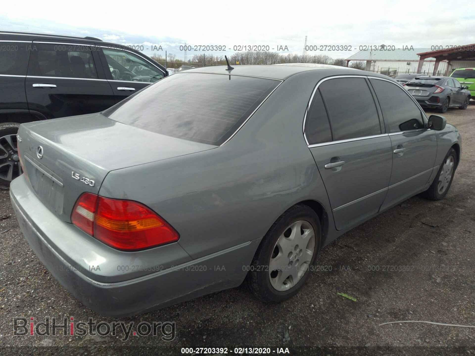 2003 LEXUS LS - VIN: JTHBN30F030111537 - Photo 4